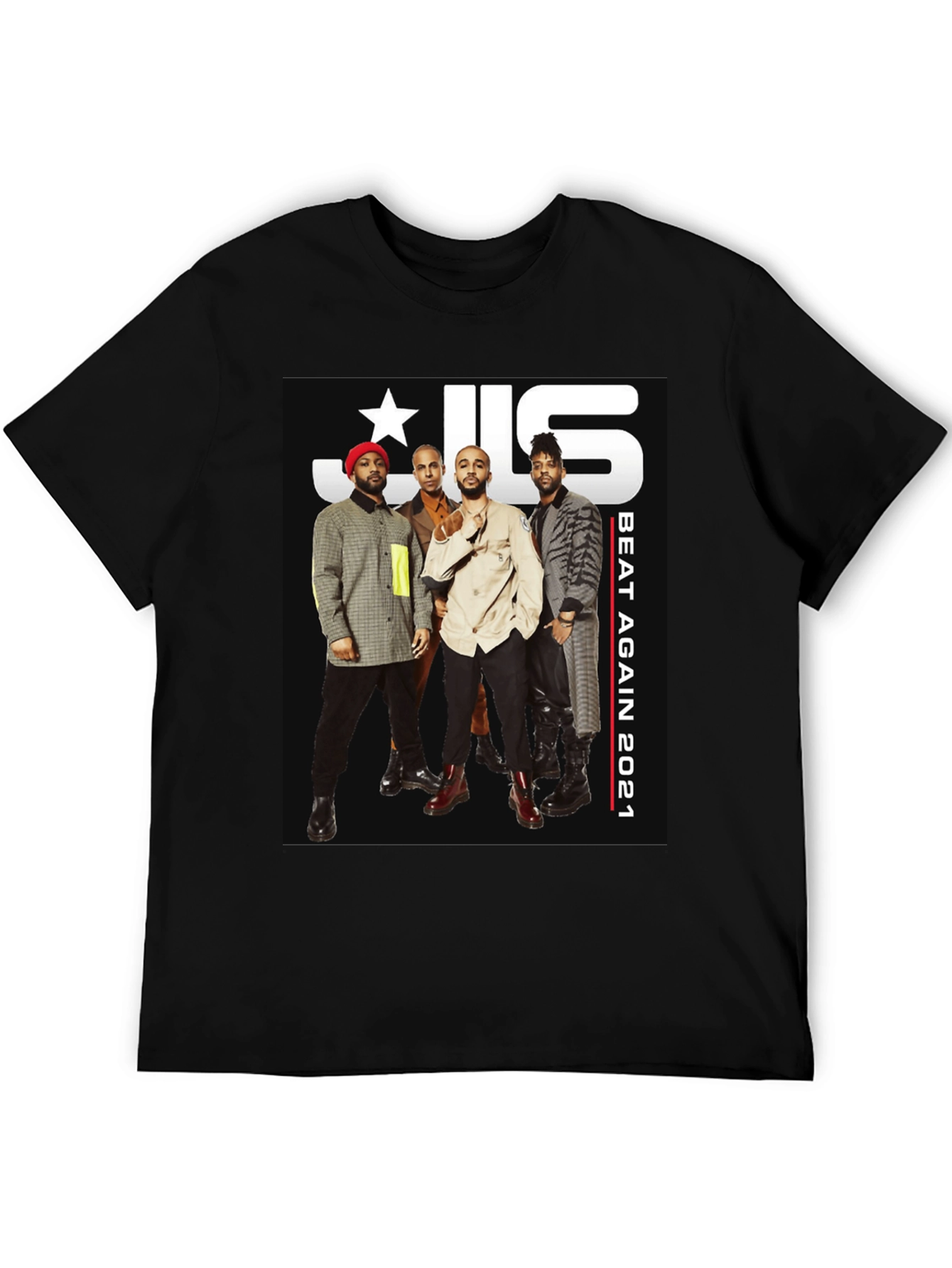 JLS Beat Again 2021 Black T-Shirt