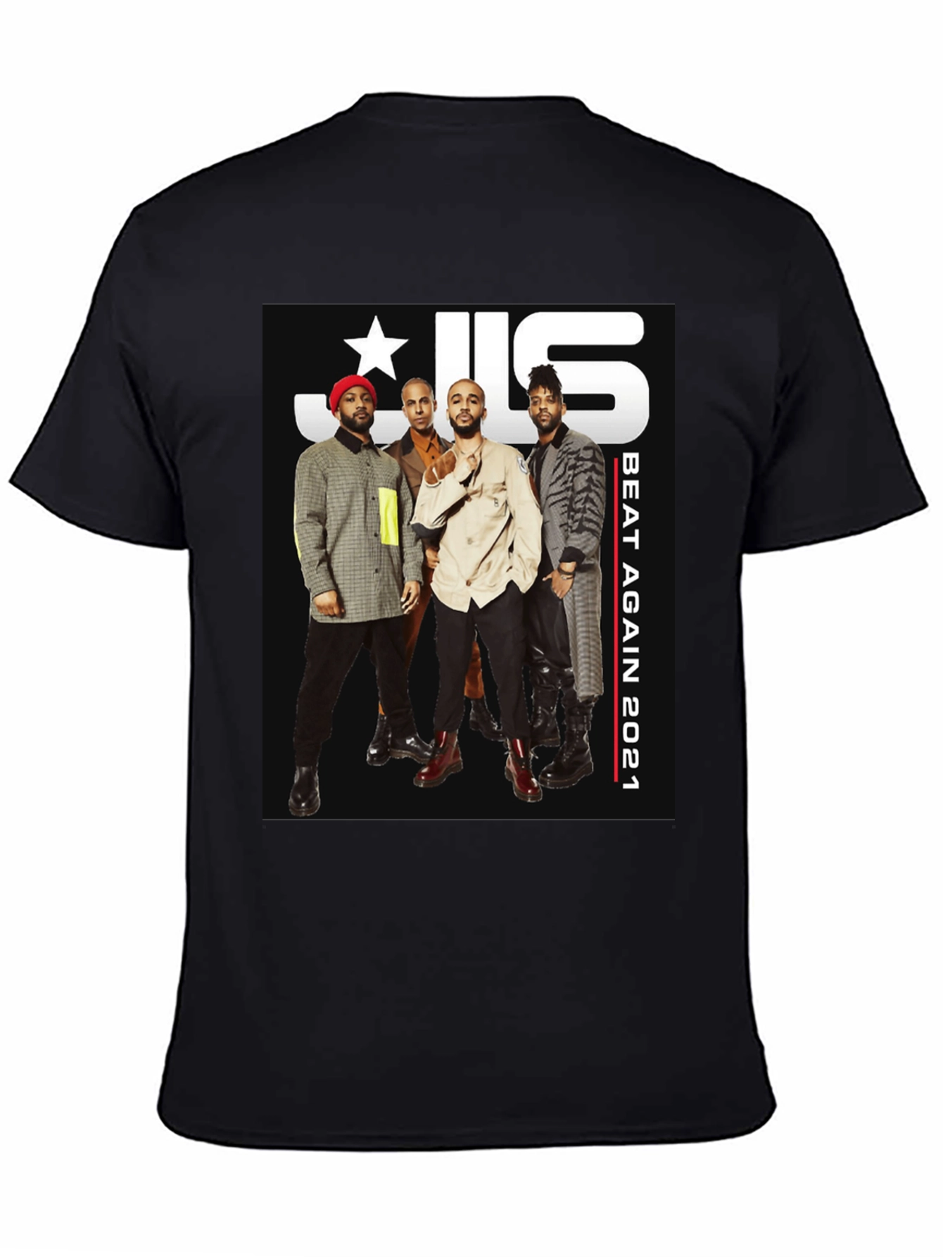 JLS Beat Again 2021 Black T-Shirt