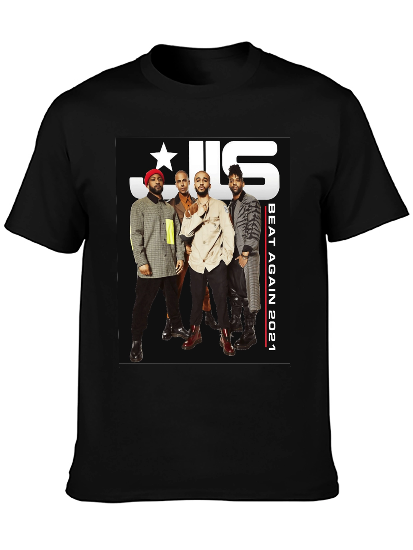 JLS Beat Again 2021 Black T-Shirt
