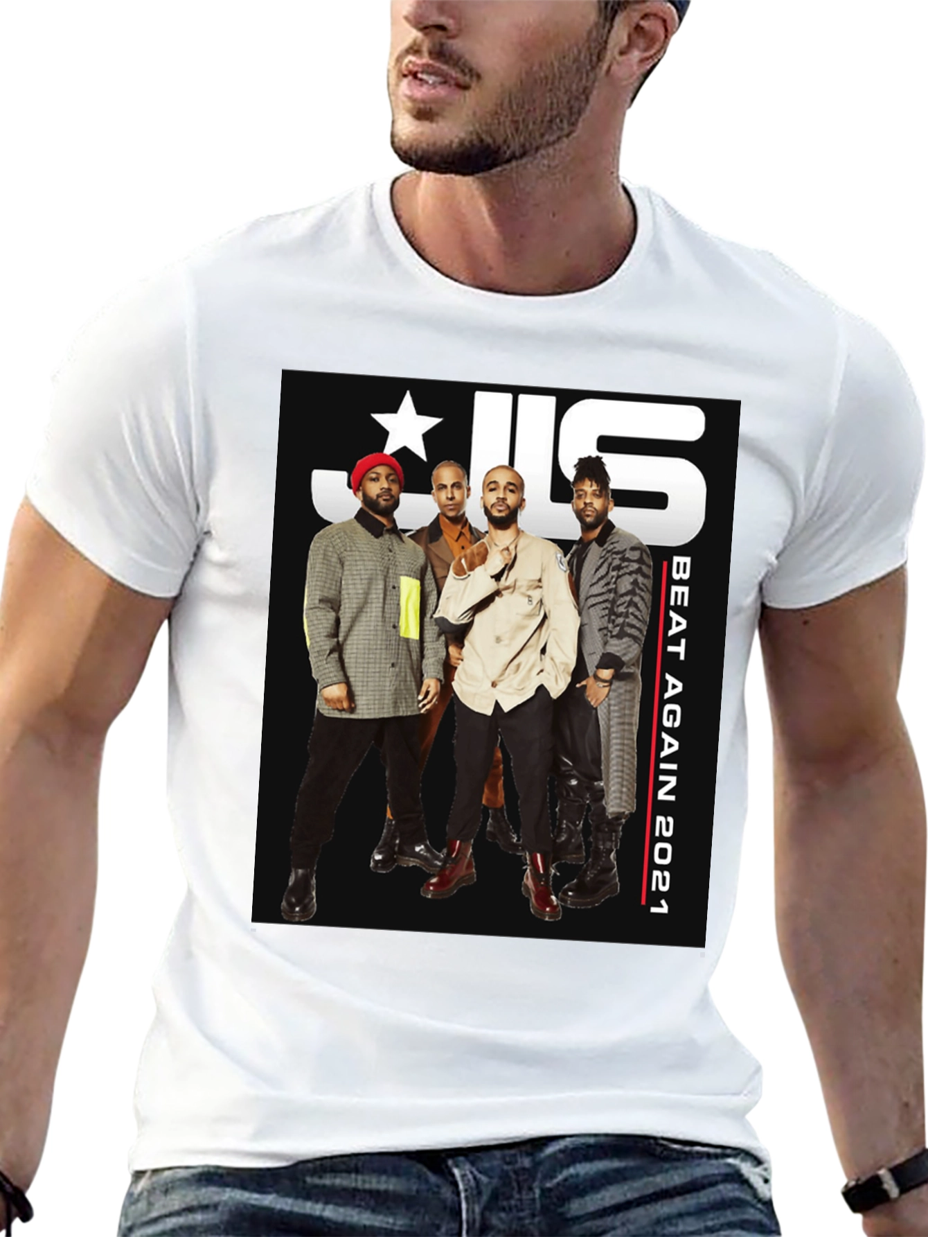 JLS Beat Again 2021 Black T-Shirt