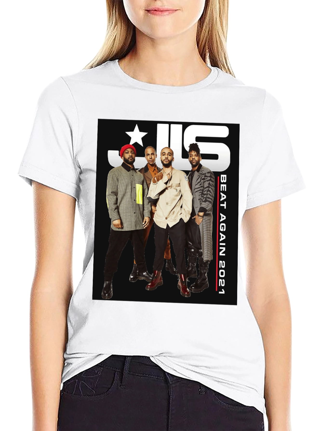 JLS Beat Again 2021 Black T-Shirt