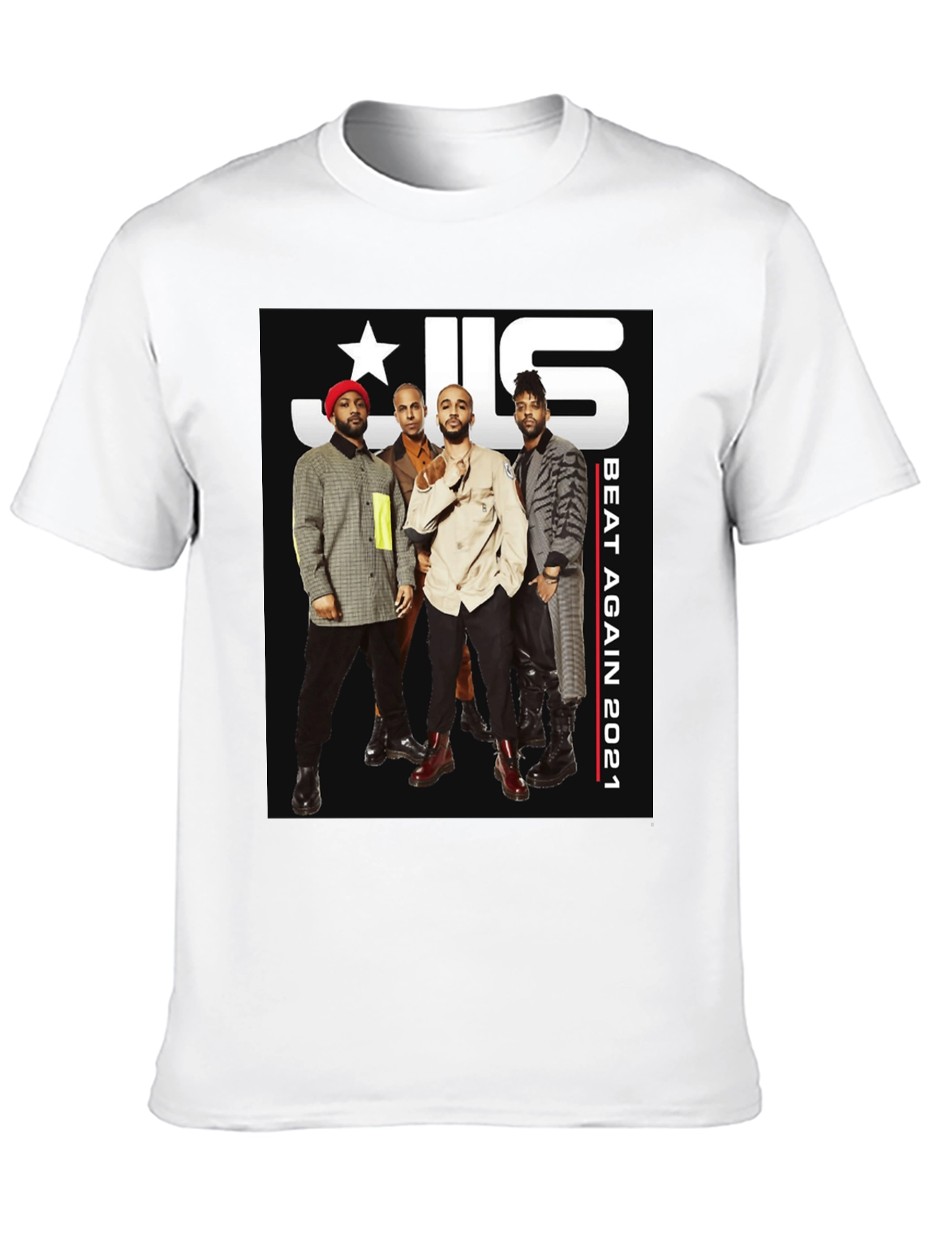 JLS Beat Again 2021 Black T-Shirt