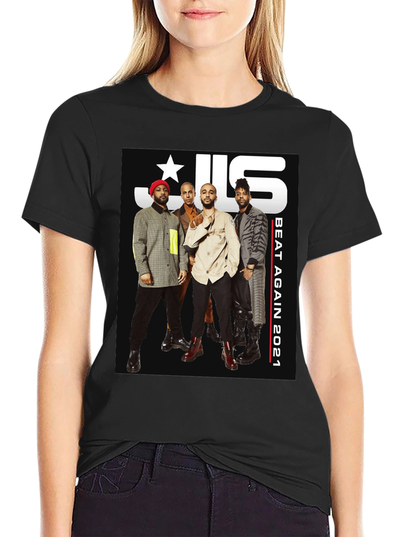 JLS Beat Again 2021 Black T-Shirt