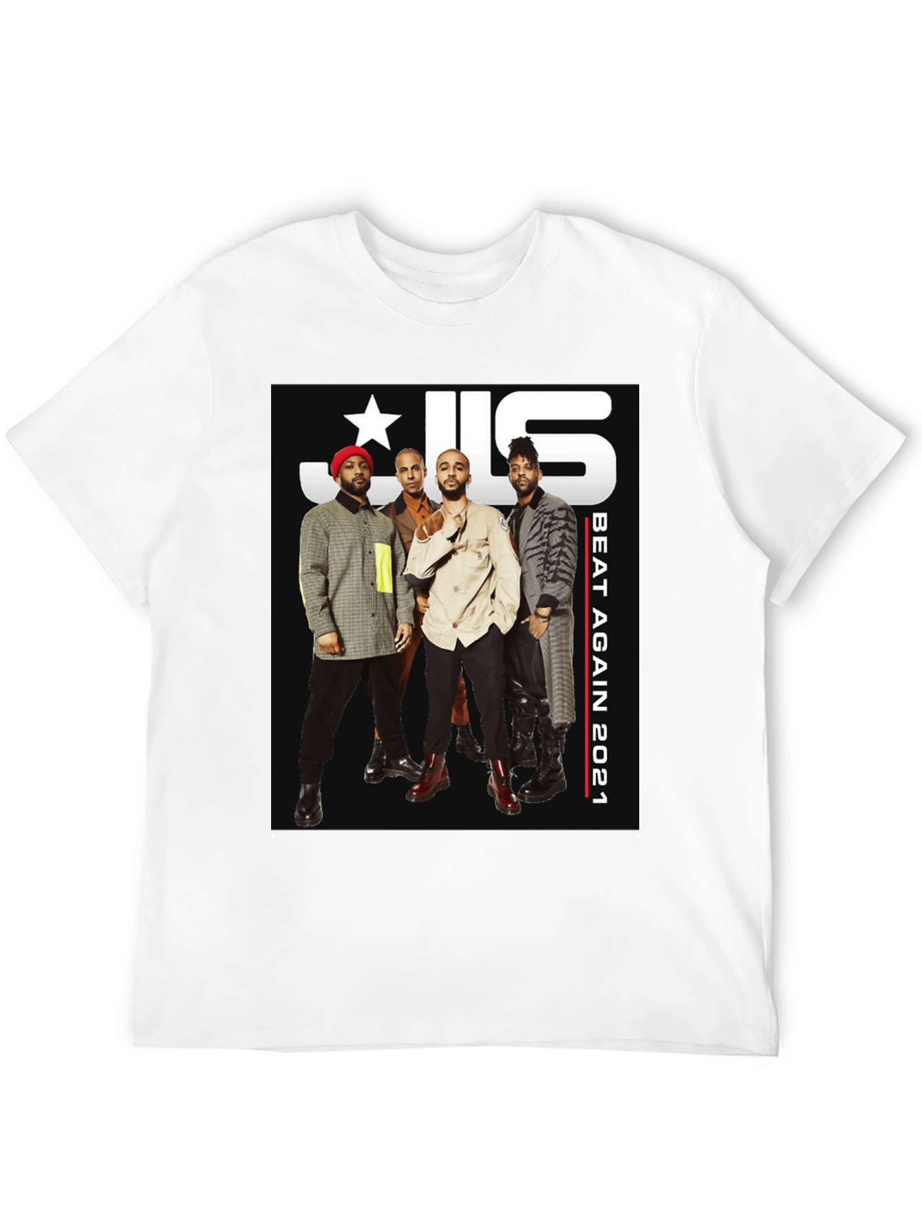 JLS Beat Again 2021 Black T-Shirt