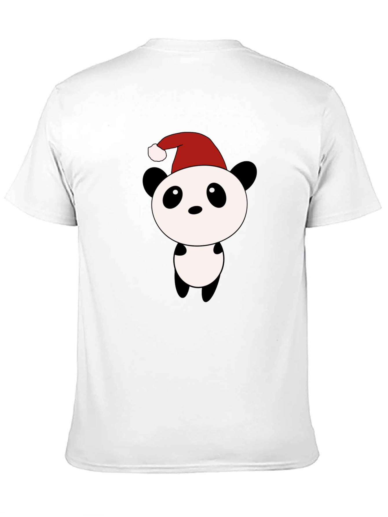 Festive Panda T-Shirt - Holiday Cheer