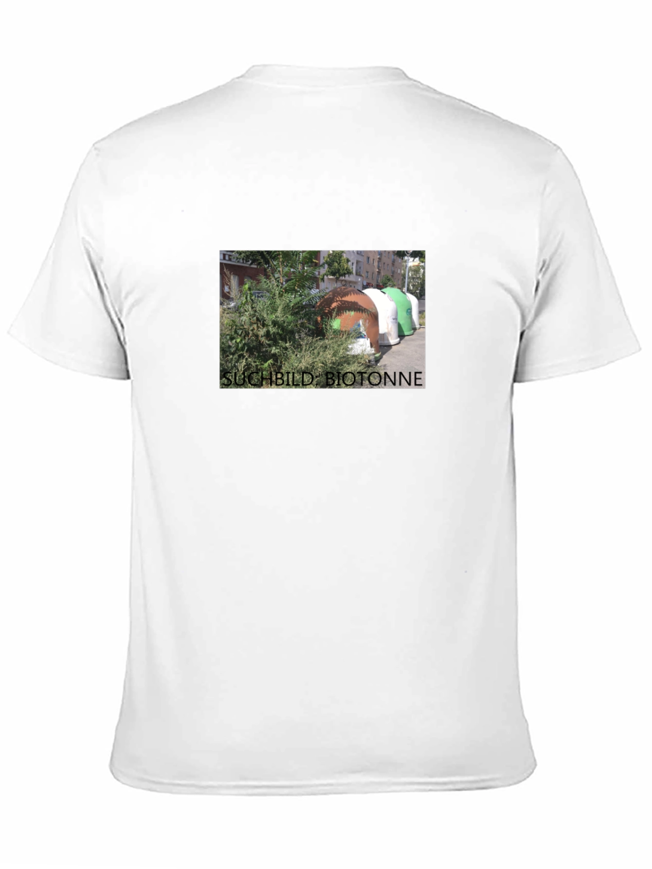 Suchtbild Biotonne T-Shirt Black