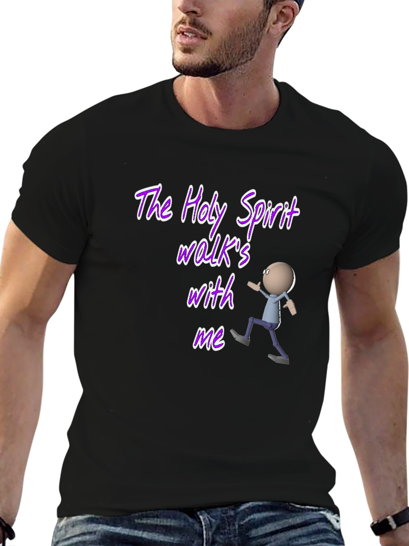 The Holy Spirit Walks With Me T-Shirt