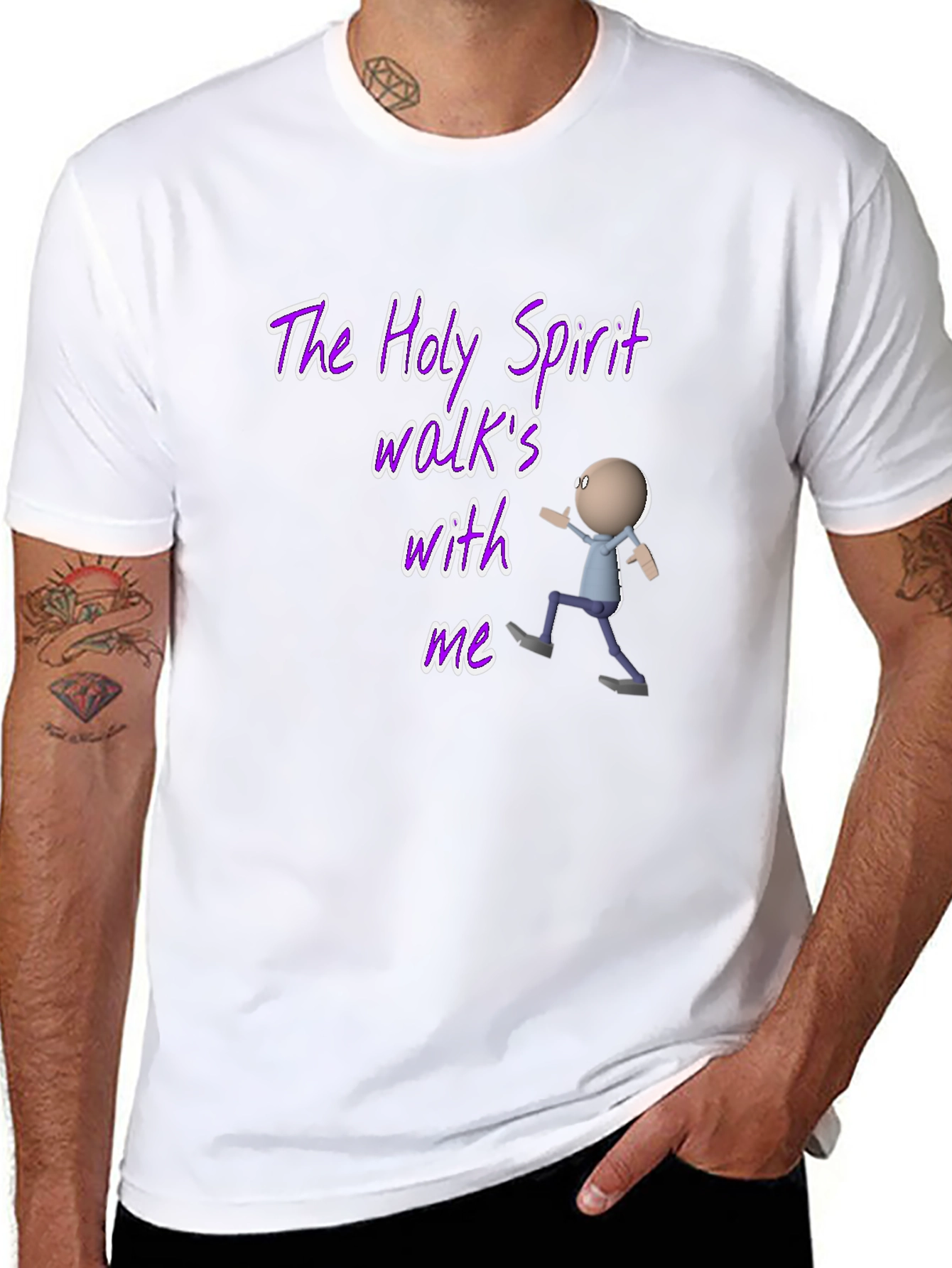The Holy Spirit Walks With Me T-Shirt