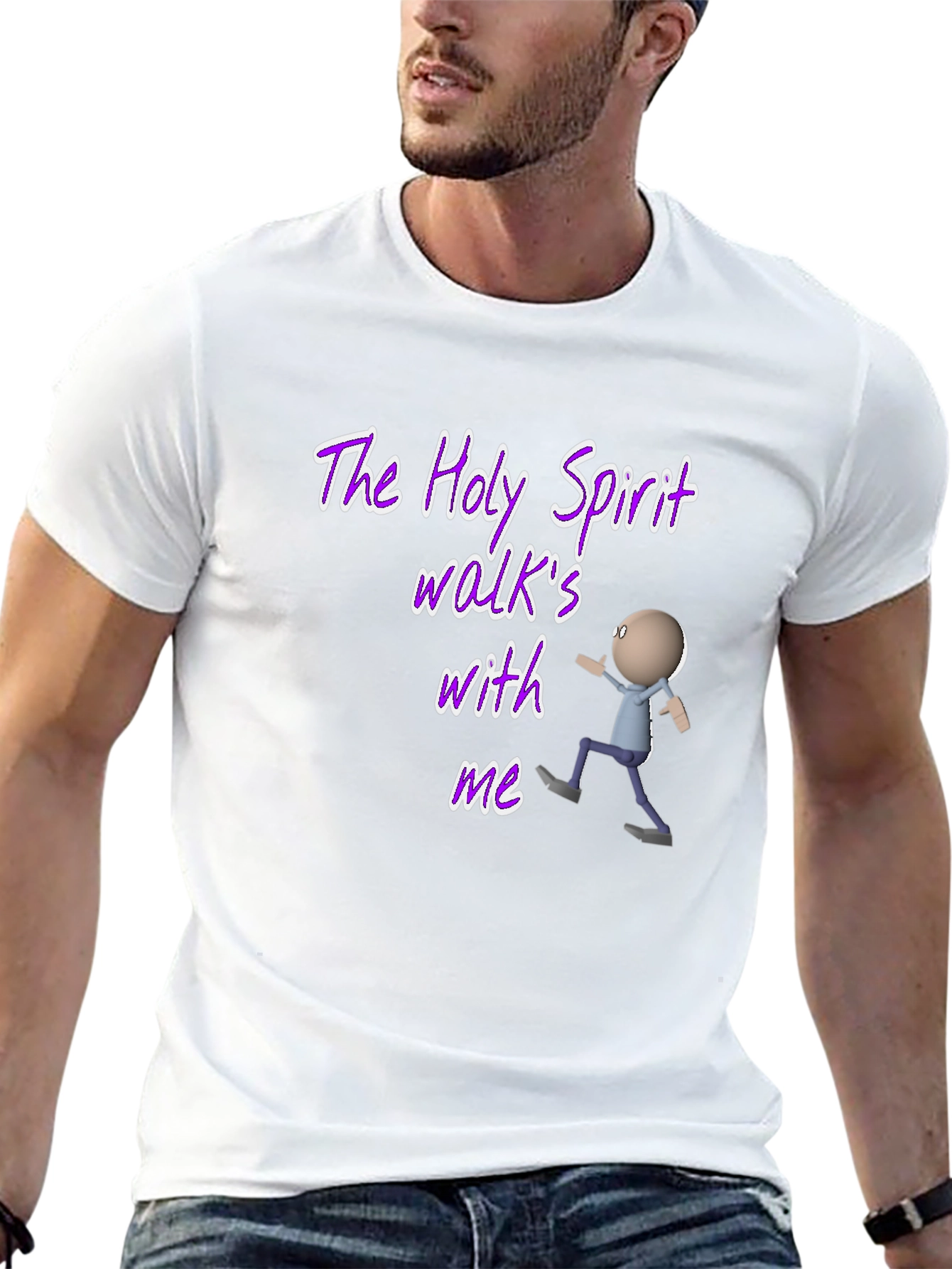 The Holy Spirit Walks With Me T-Shirt