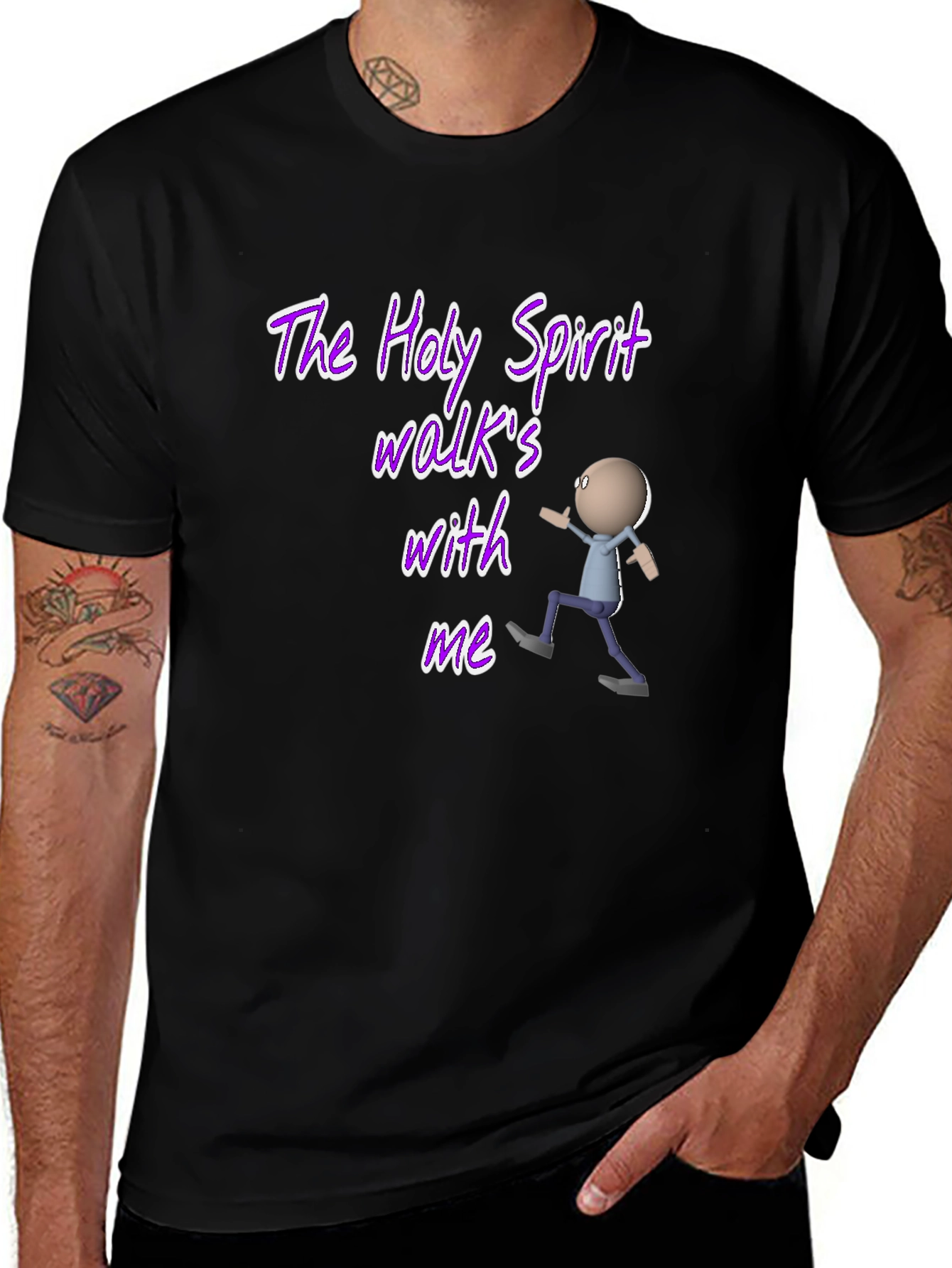 The Holy Spirit Walks With Me T-Shirt