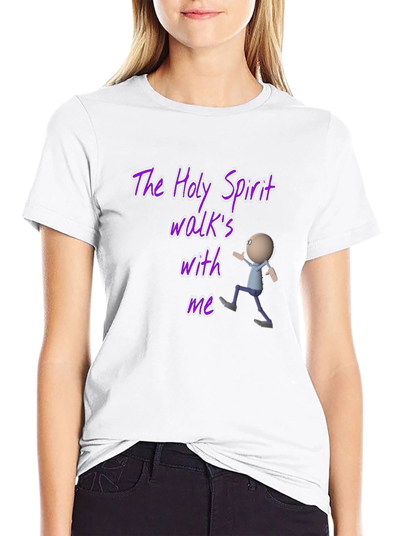 The Holy Spirit Walks With Me T-Shirt