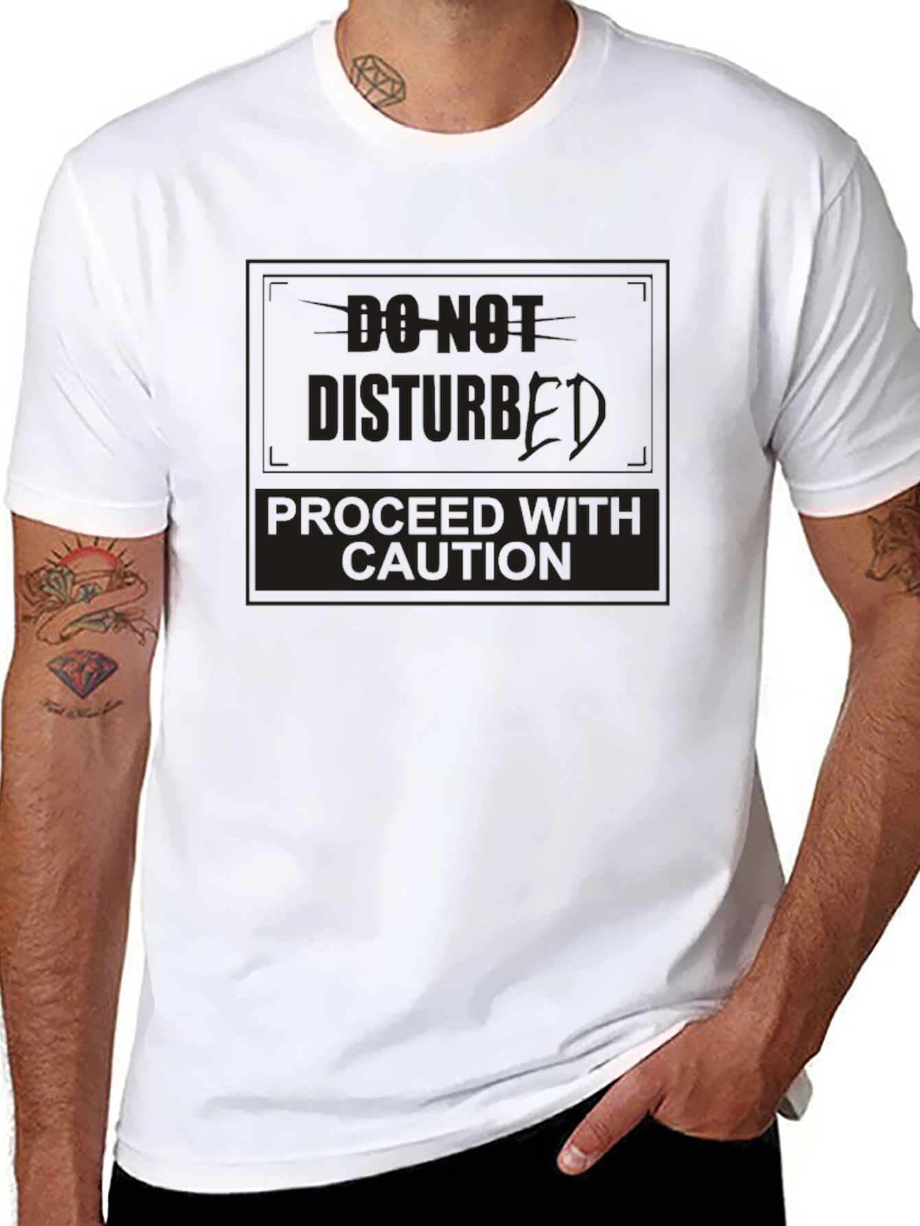 Do Not Disturb Caution T-Shirt