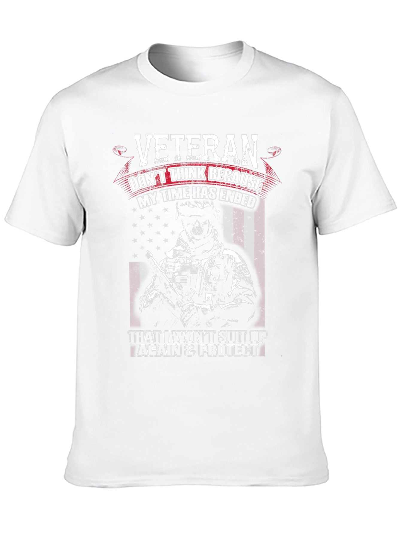 Veteran Graphic T-Shirt: Protect & Serve