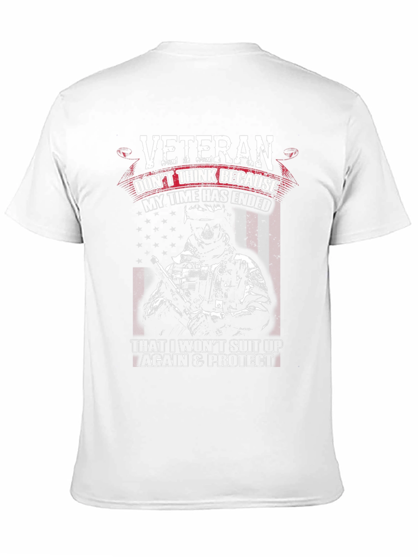 Veteran Graphic T-Shirt: Protect & Serve
