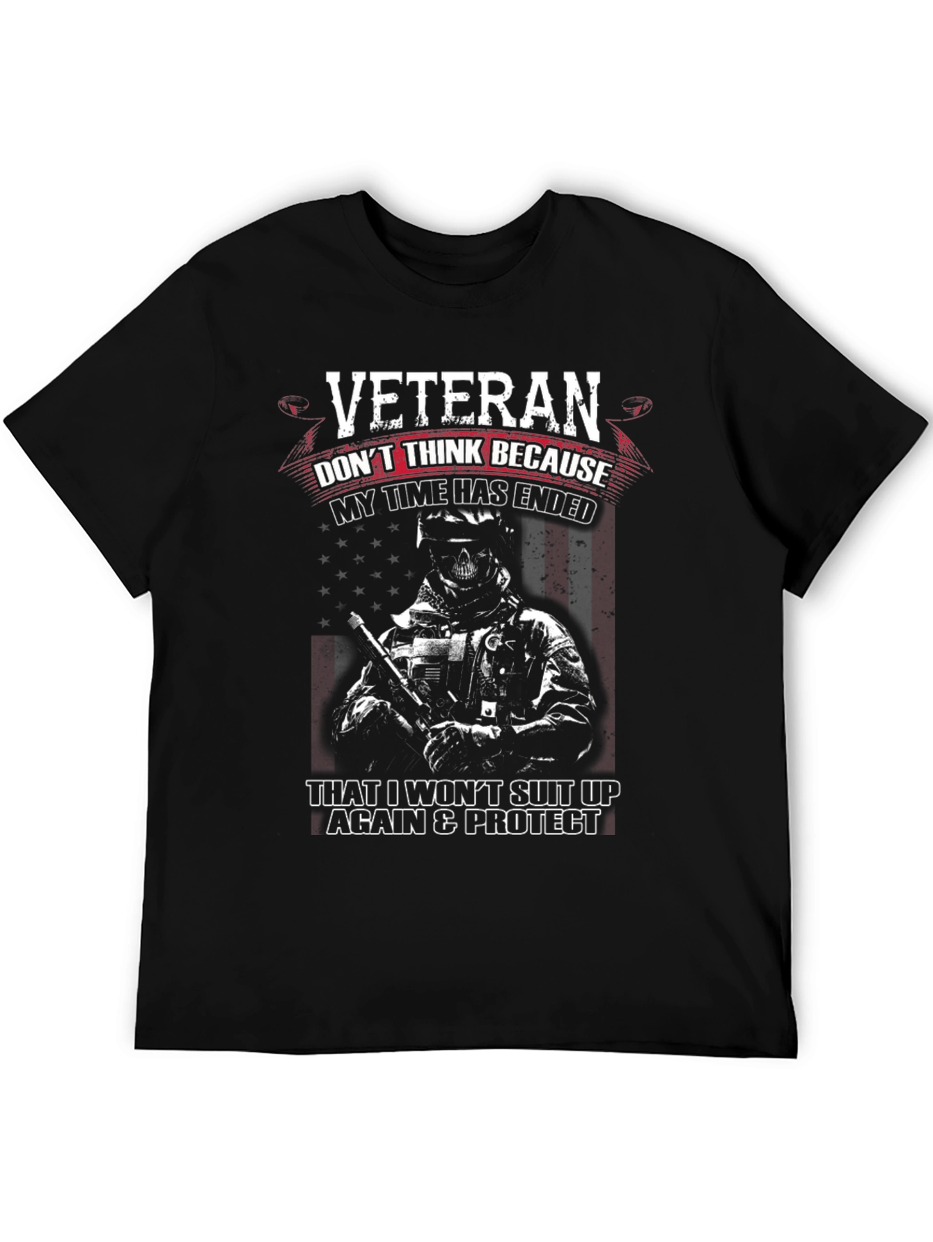 Veteran Graphic T-Shirt: Protect & Serve