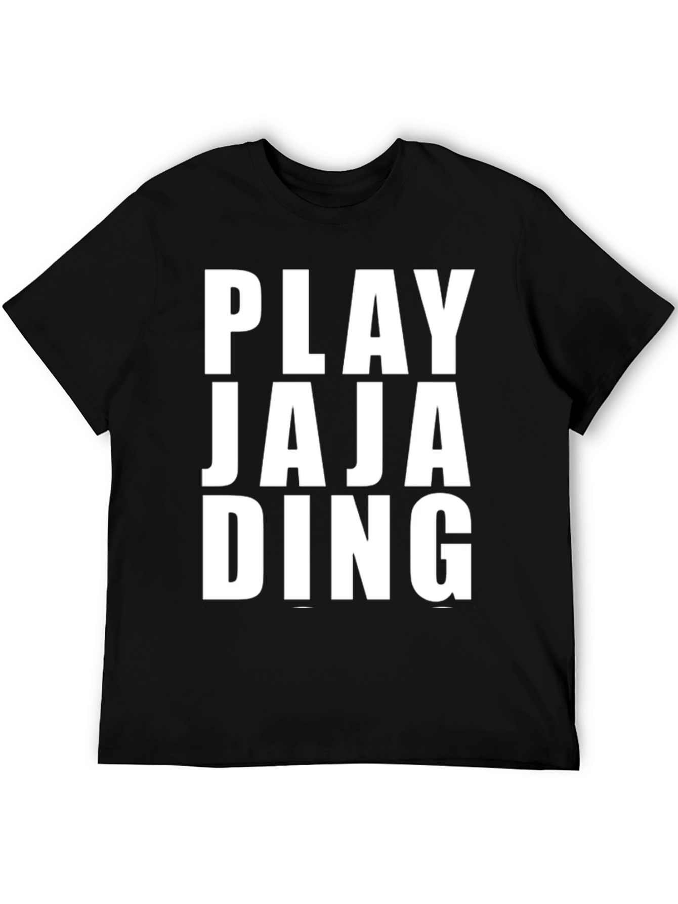 Play Jaja Ding Graphic Tee - Mens Black T-Shirt