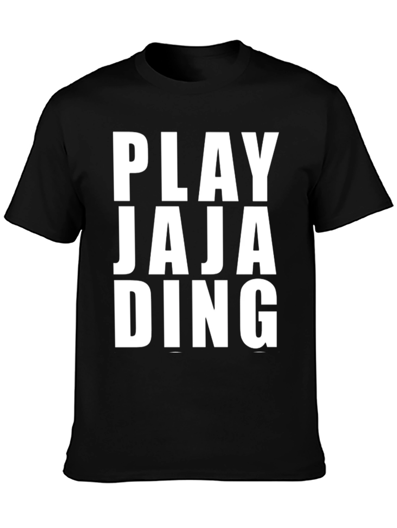 Play Jaja Ding Graphic Tee - Mens Black T-Shirt