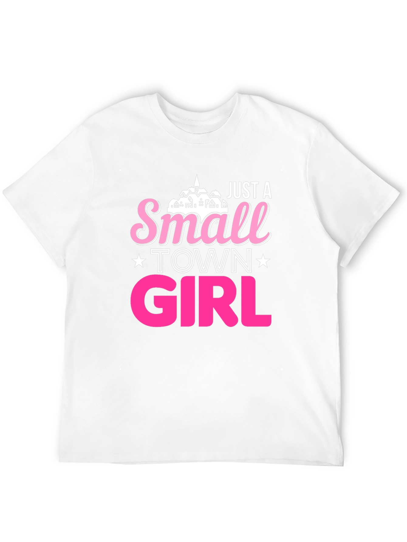 Just a Small Town Girl Black T-Shirt