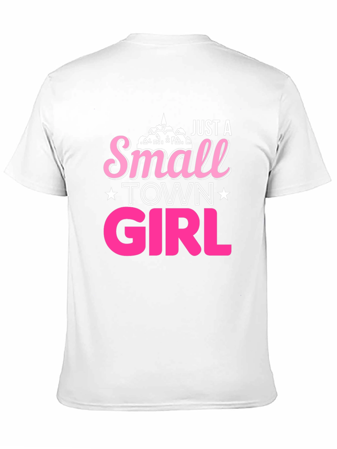 Just a Small Town Girl Black T-Shirt