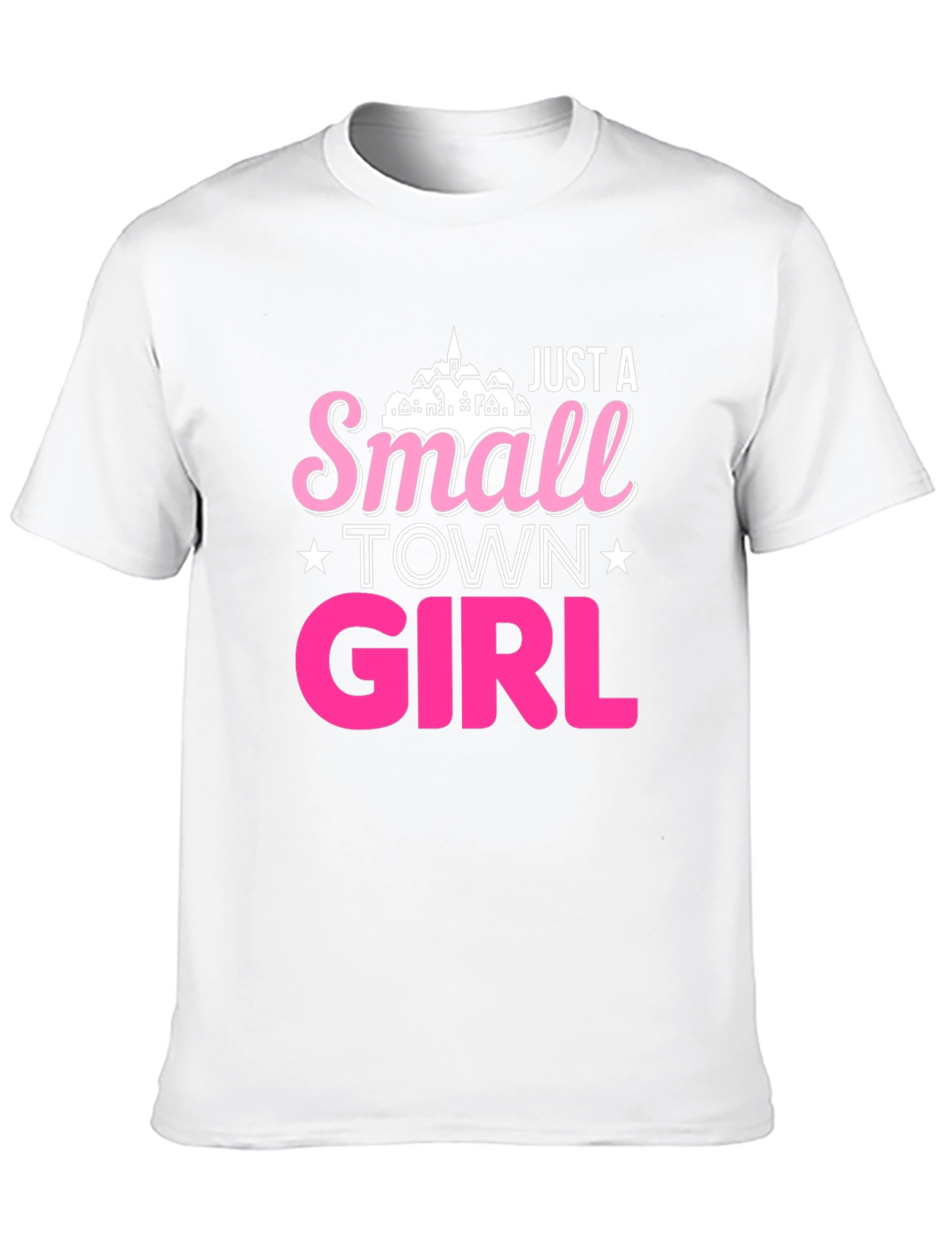 Just a Small Town Girl Black T-Shirt
