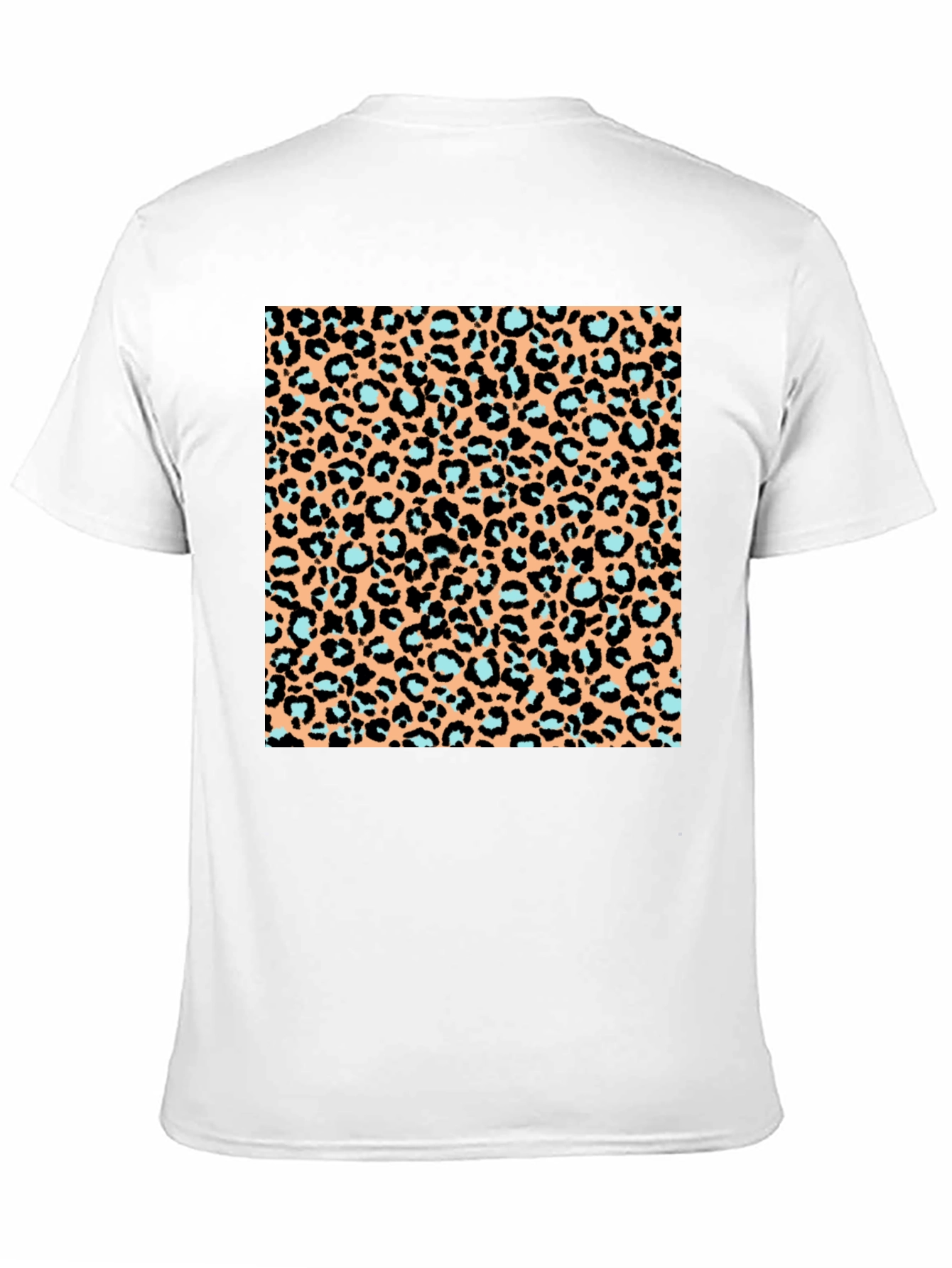 Leopard Print T-Shirt - Black