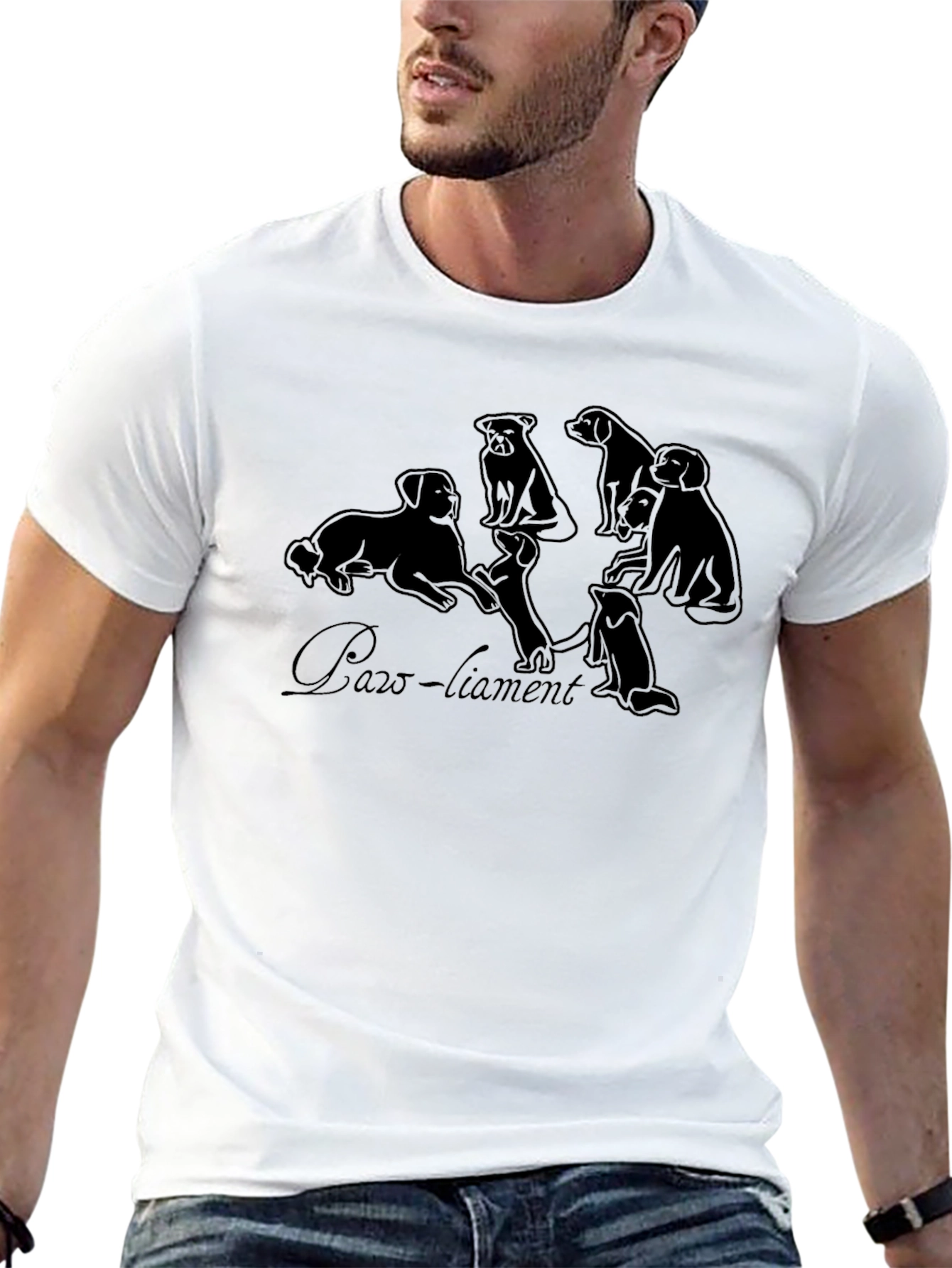 Dog Parliament Graphic T-Shirt