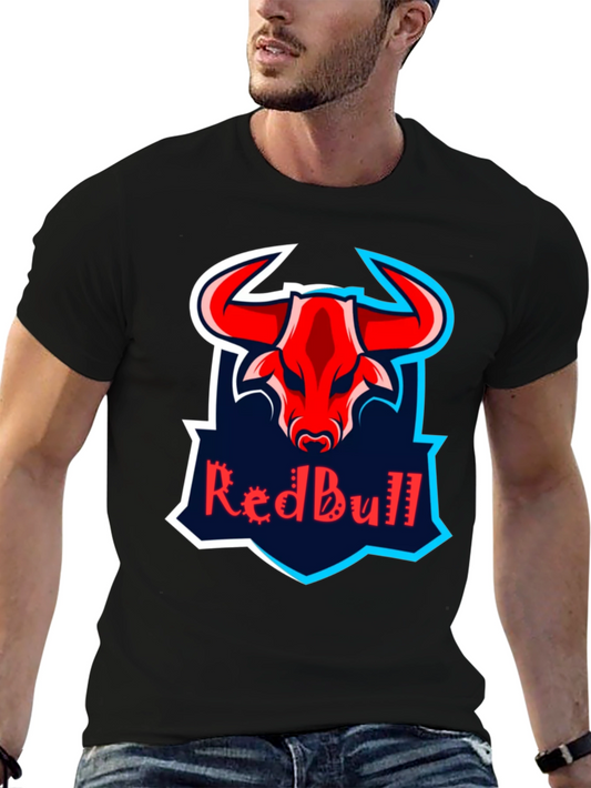 Red Bull Graphic Tee - Mens Black T-Shirt