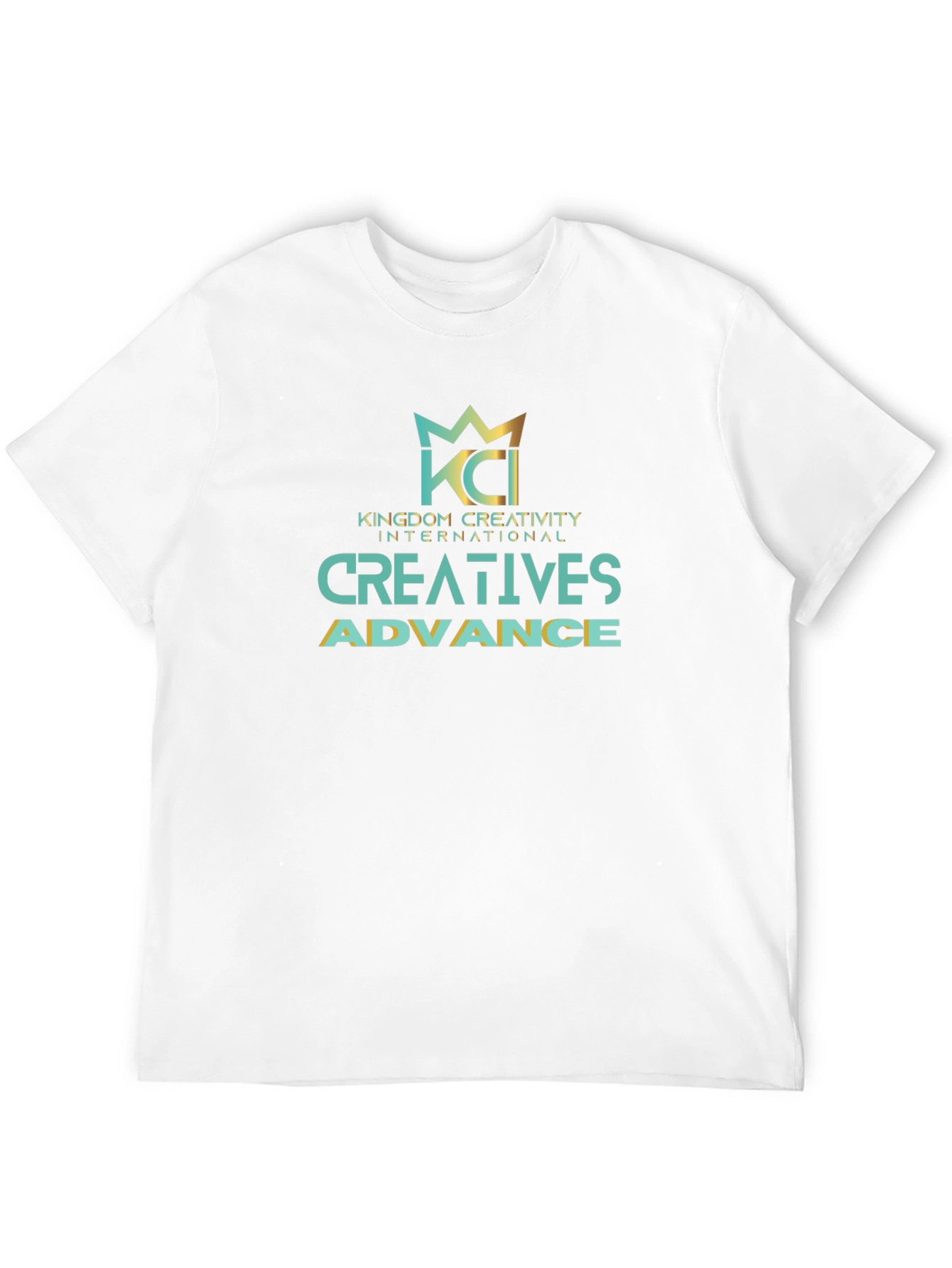KCI Kingdom Creativity Black Graphic T-Shirt