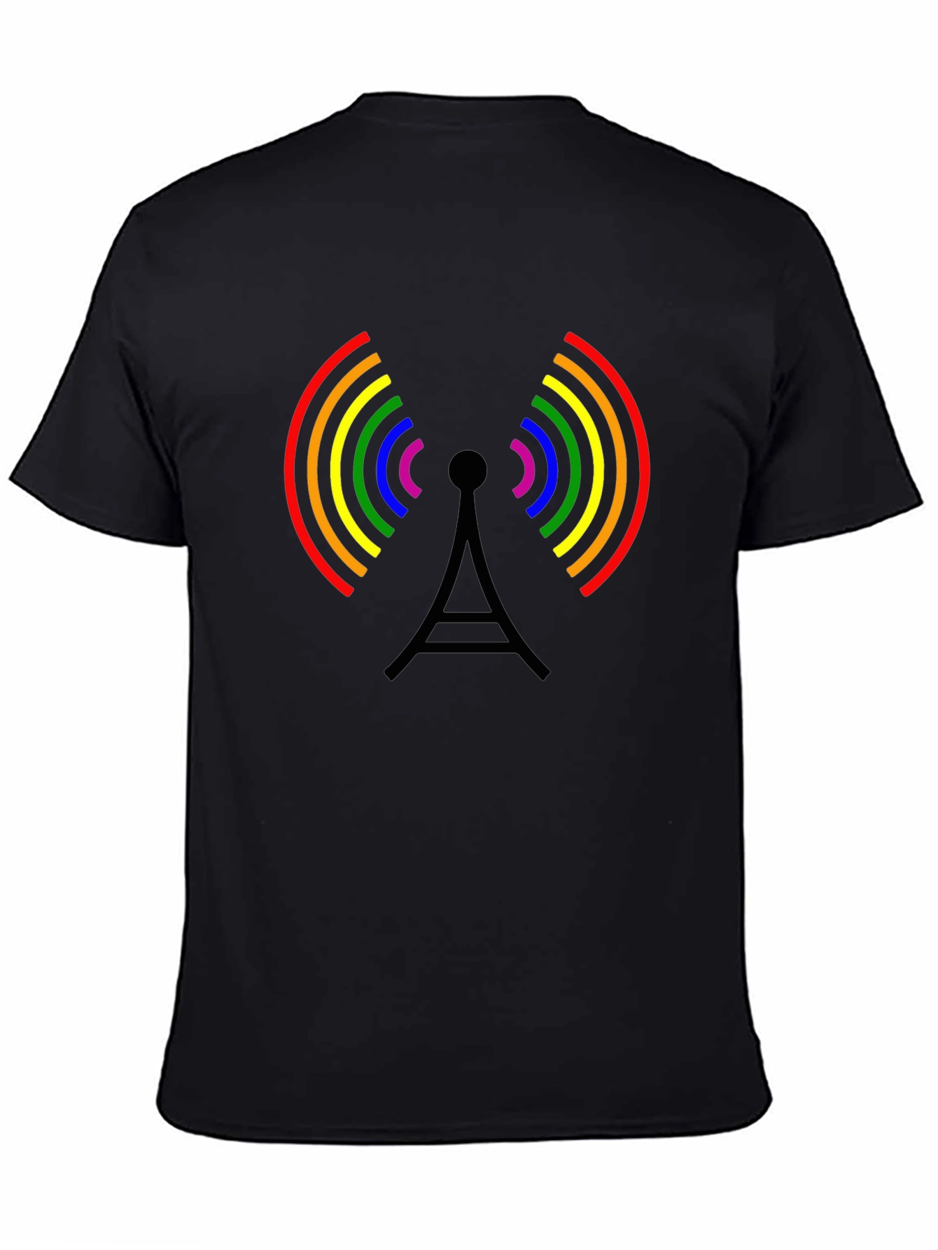 Rainbow Antenna T-Shirt - Pride Design