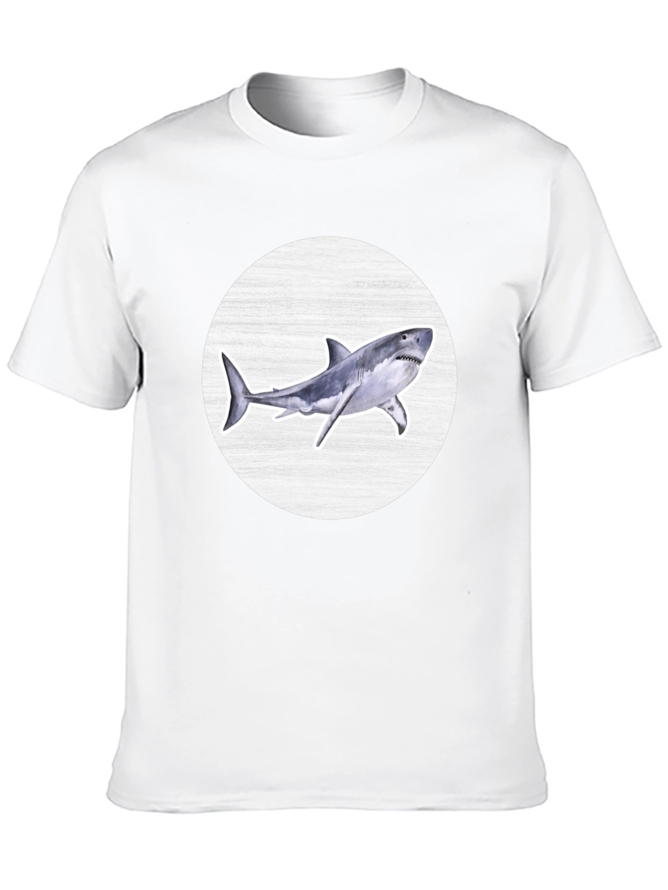 Shark Graphic T-Shirt - Mens Black Tee