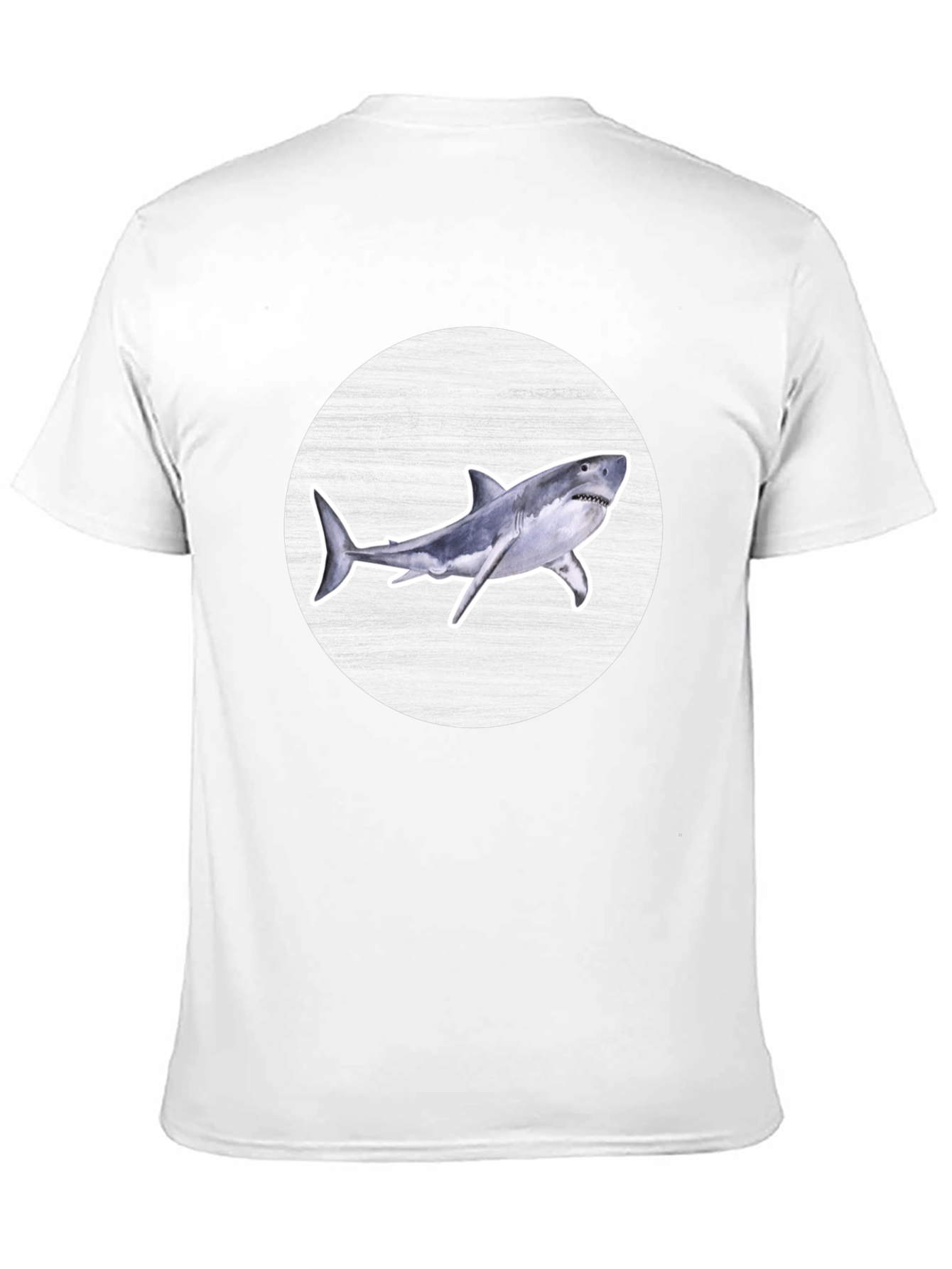 Shark Graphic T-Shirt - Mens Black Tee