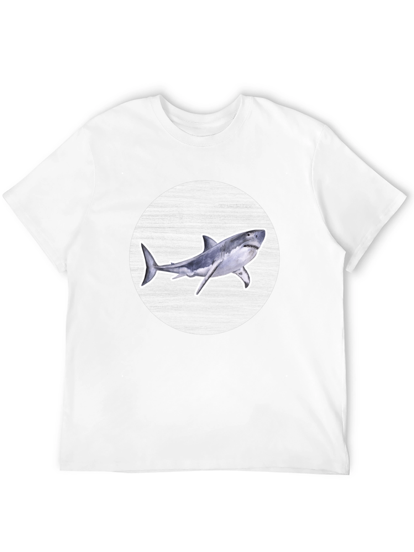 Shark Graphic T-Shirt - Mens Black Tee