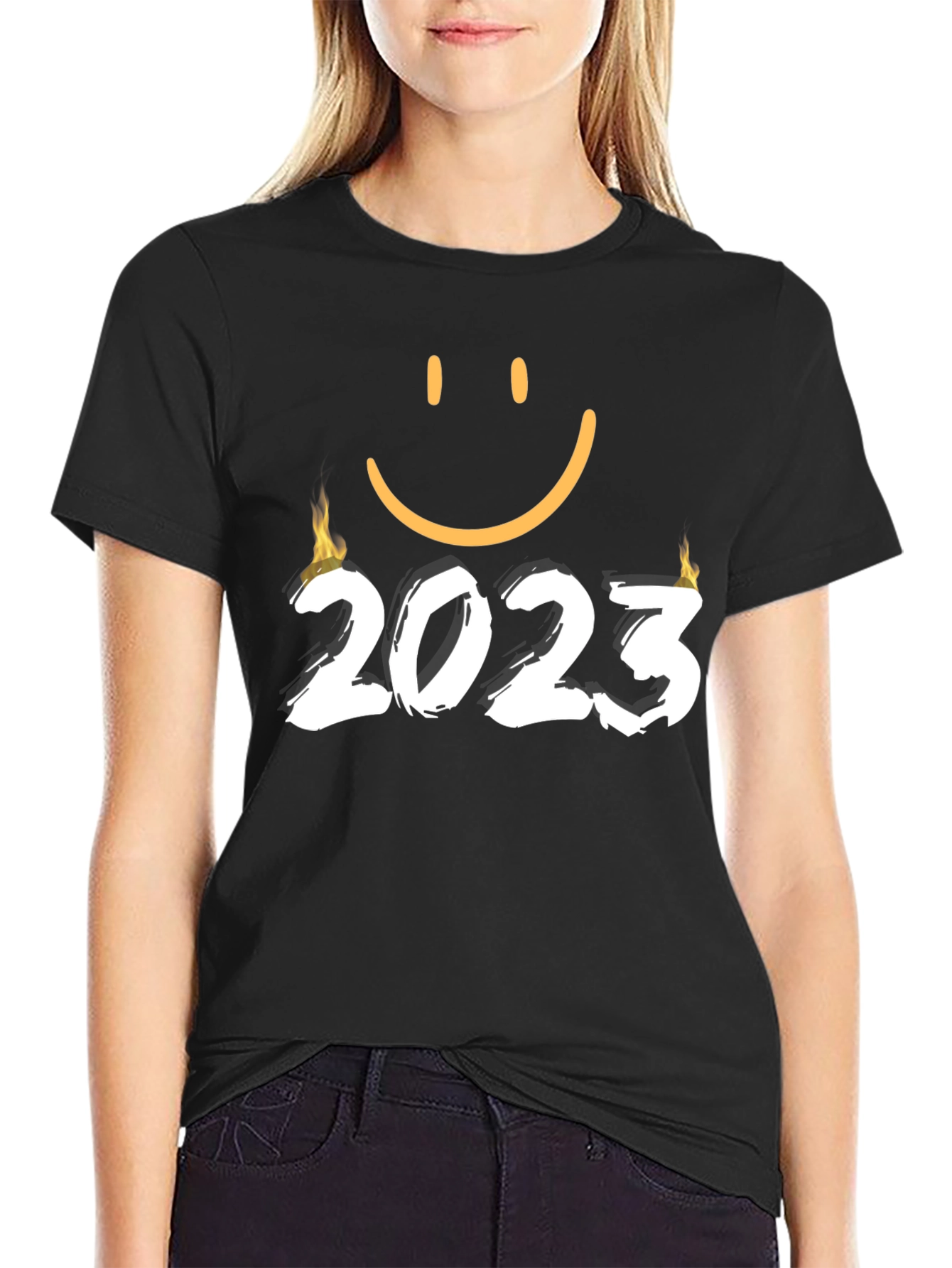 Smiley Face 2023 Graphic Tee