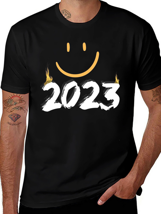 Smiley Face 2023 Graphic Tee