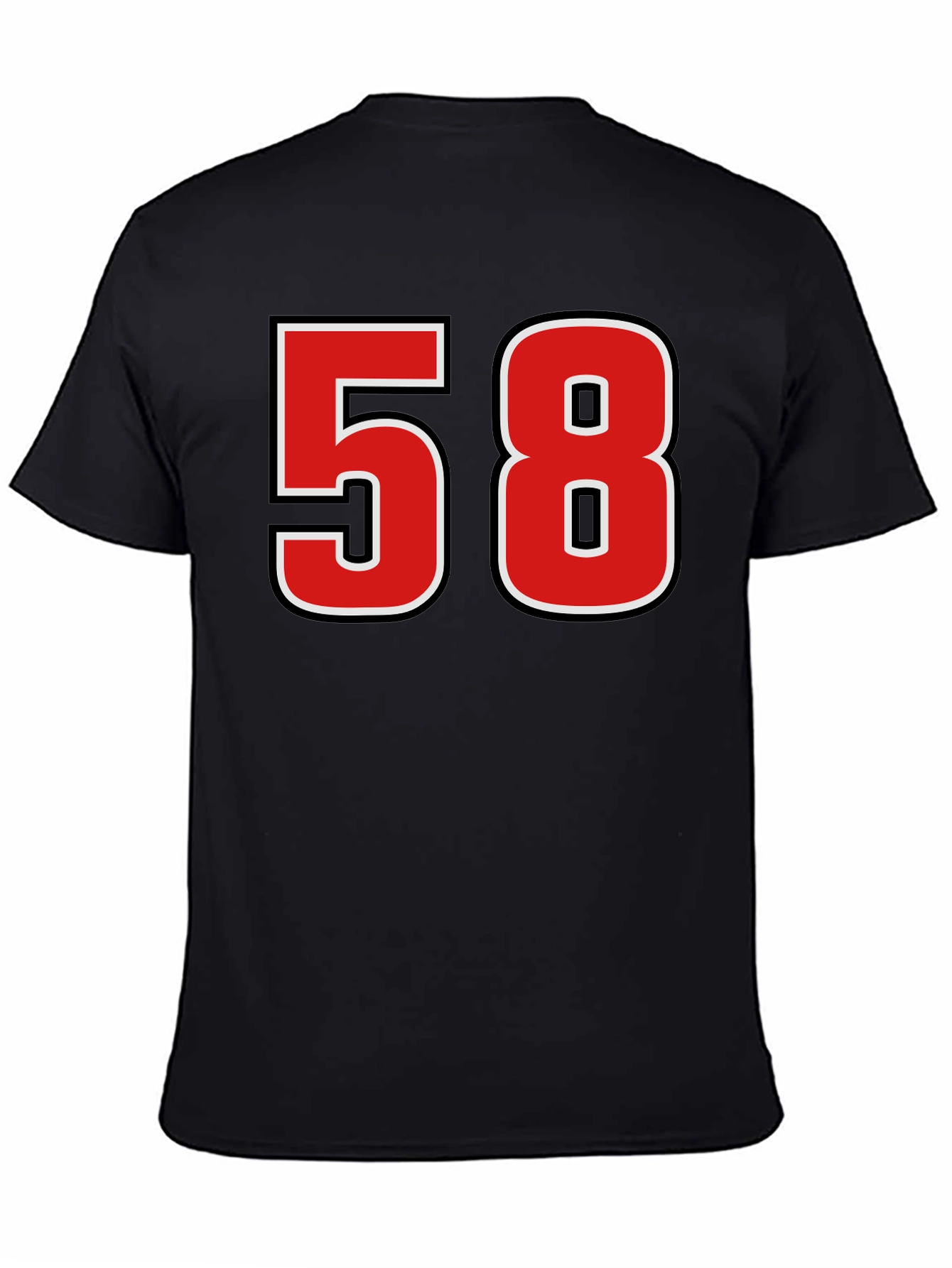 Retro Number 58 Graphic T-Shirt