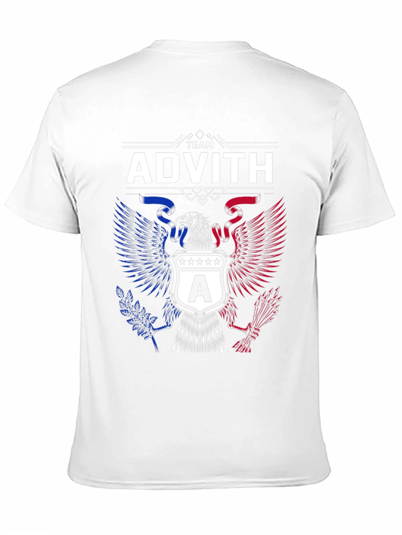 Team Advith Patriotic Eagle T-Shirt