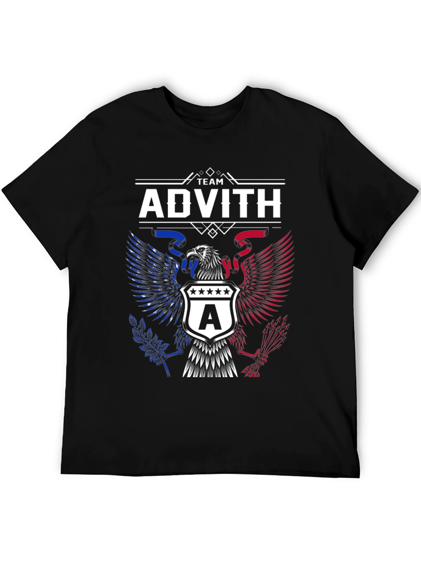 Team Advith Patriotic Eagle T-Shirt