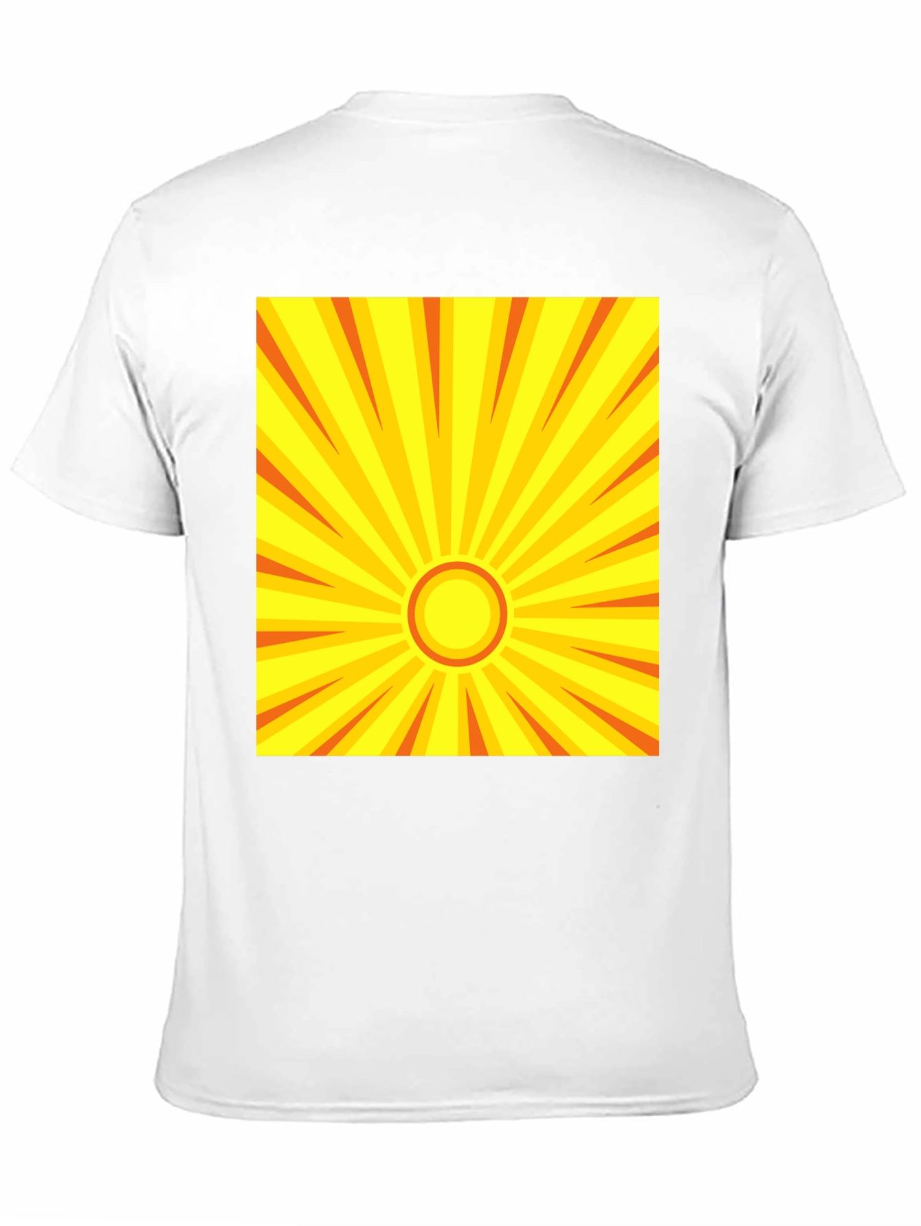 Sunburst Graphic Tee - Retro Style