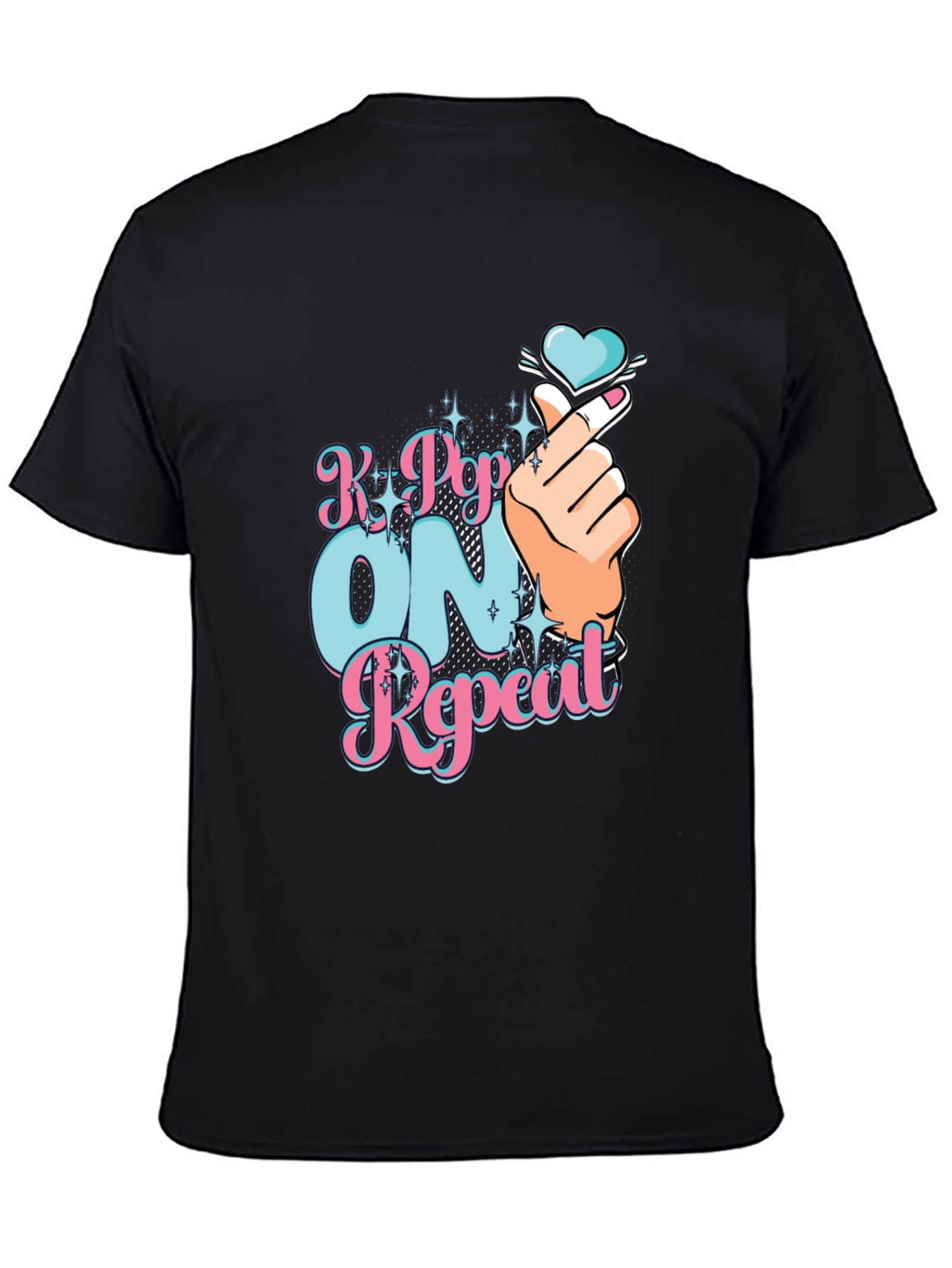 K-Pop On Repeat Graphic Tee