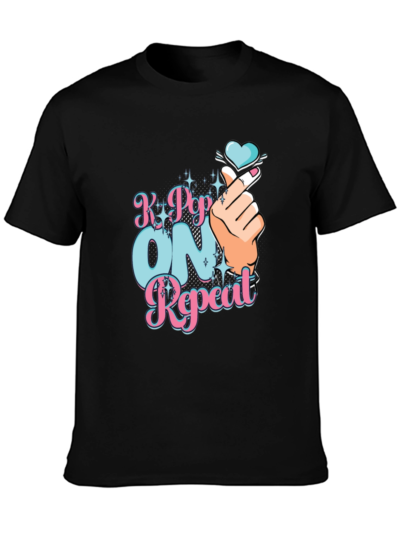 K-Pop On Repeat Graphic Tee