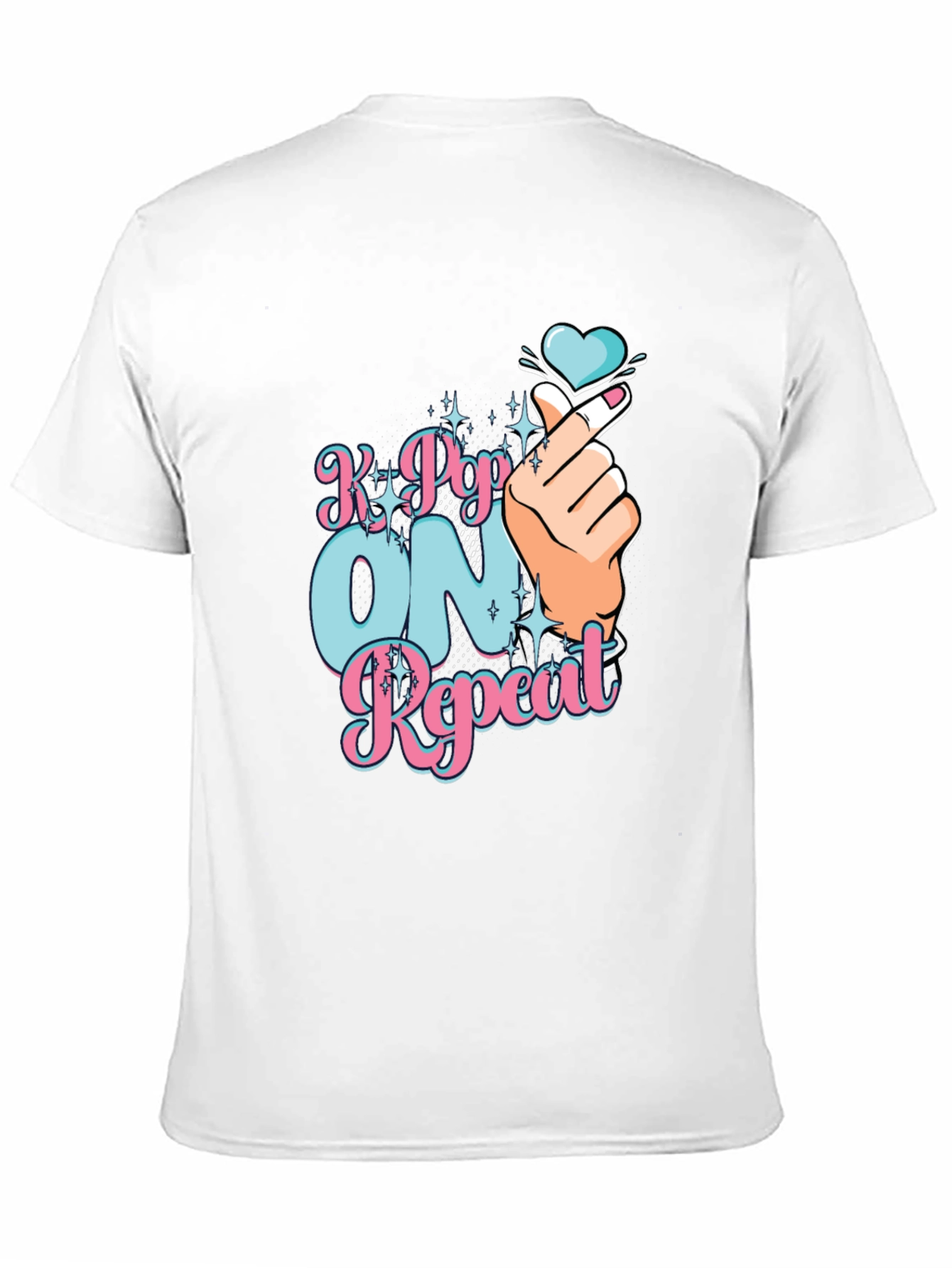 K-Pop On Repeat Graphic Tee
