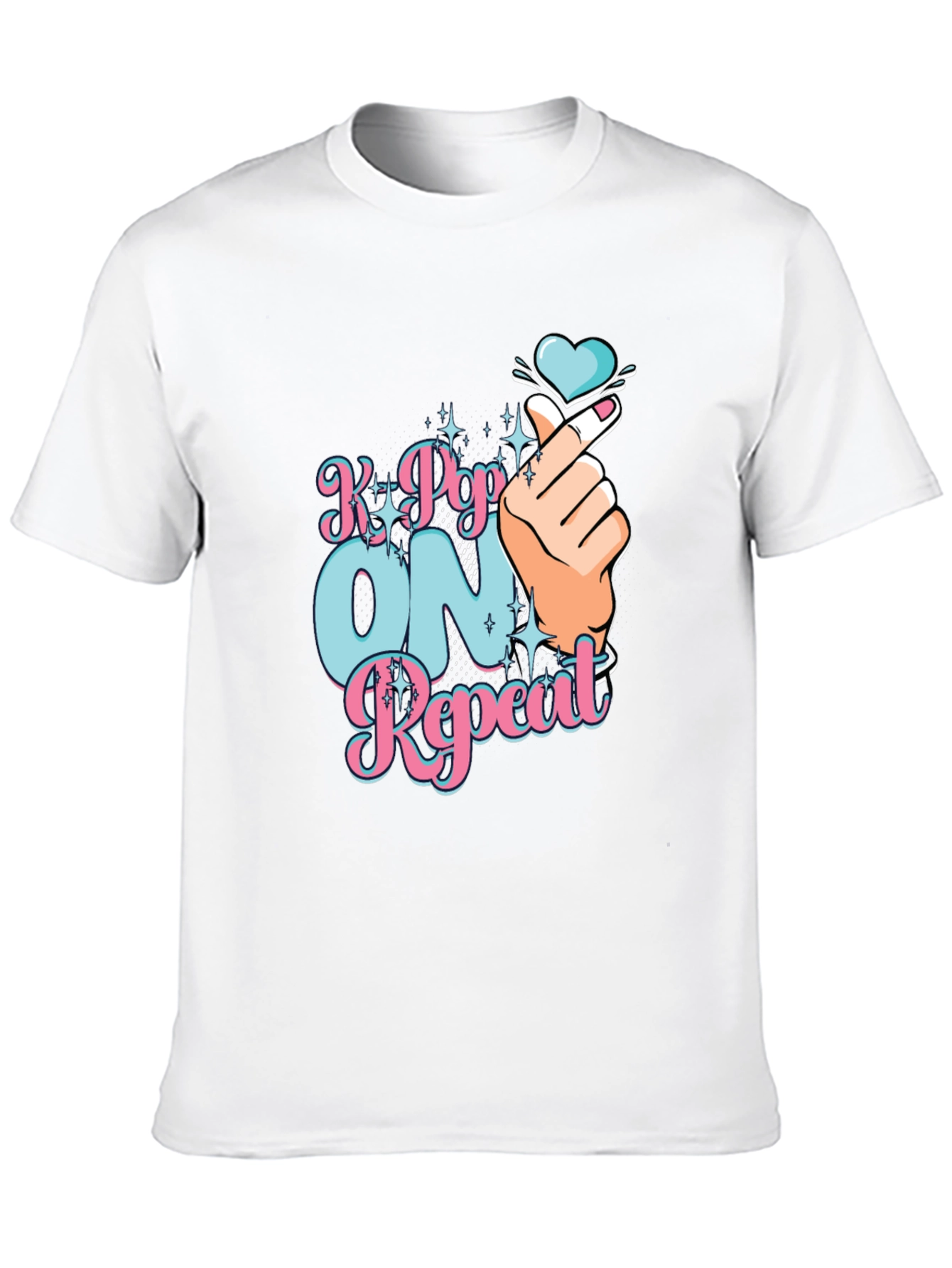K-Pop On Repeat Graphic Tee