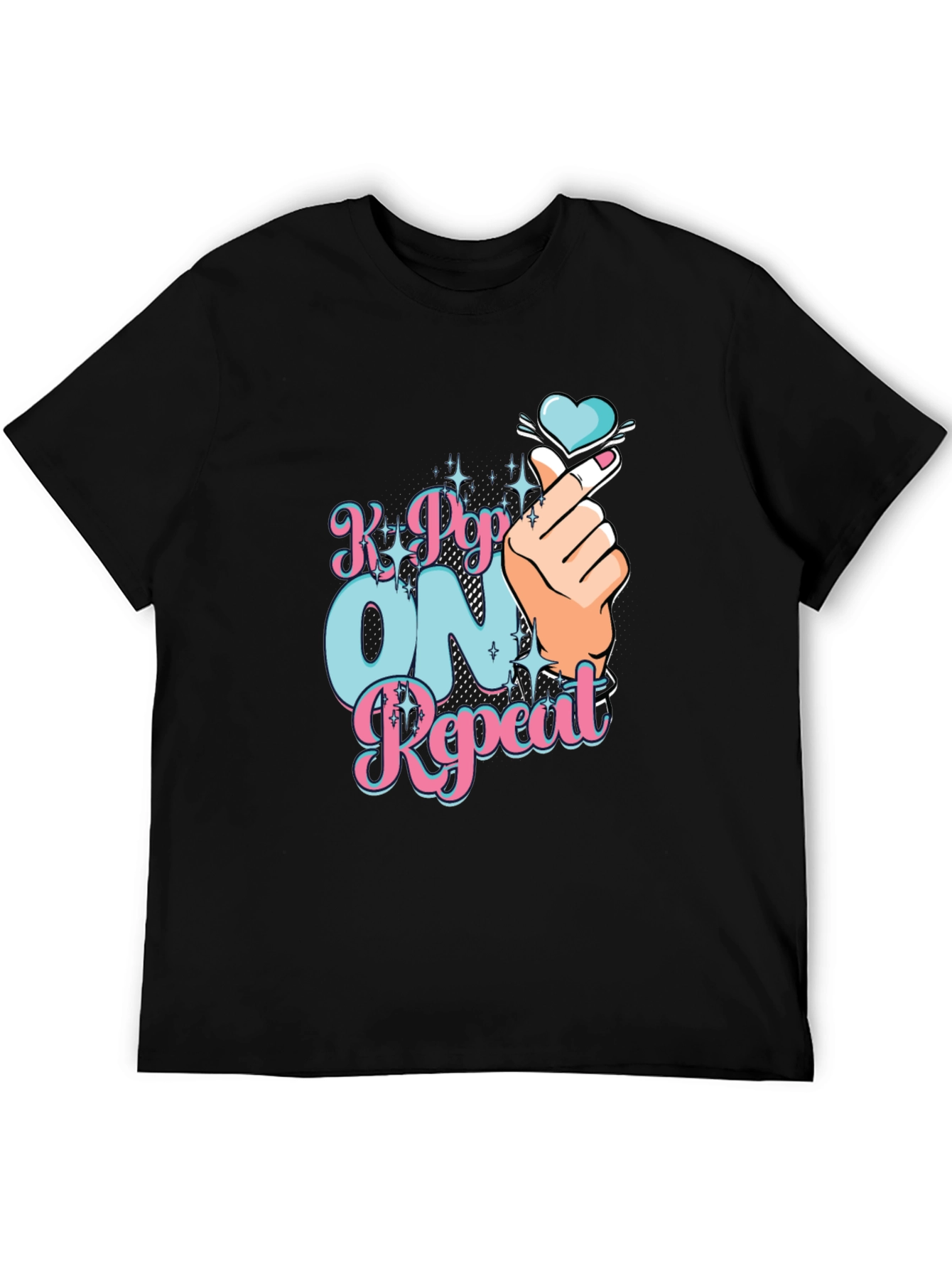 K-Pop On Repeat Graphic Tee