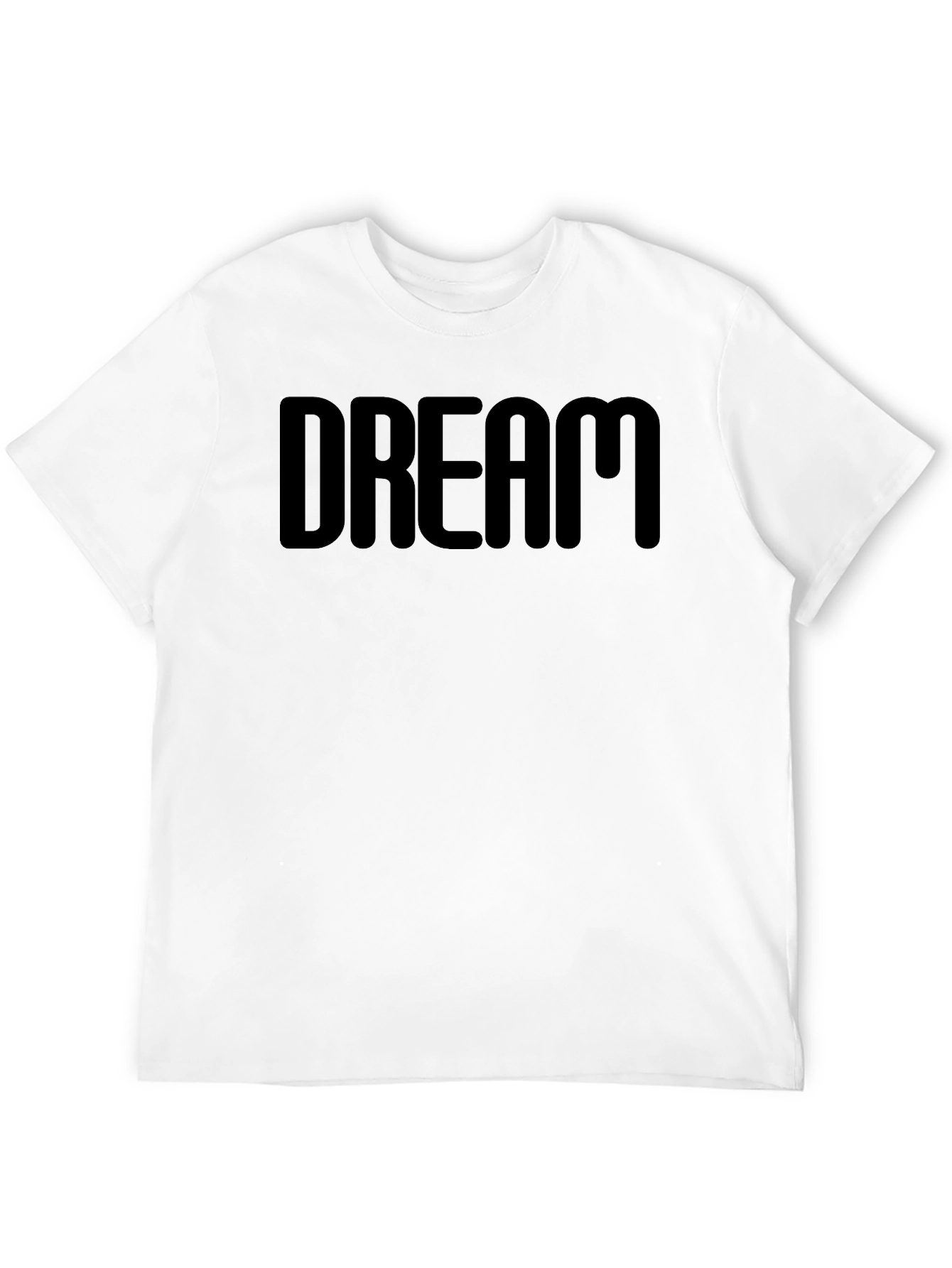 Dream Bold Black T-Shirt - Stylish Comfort