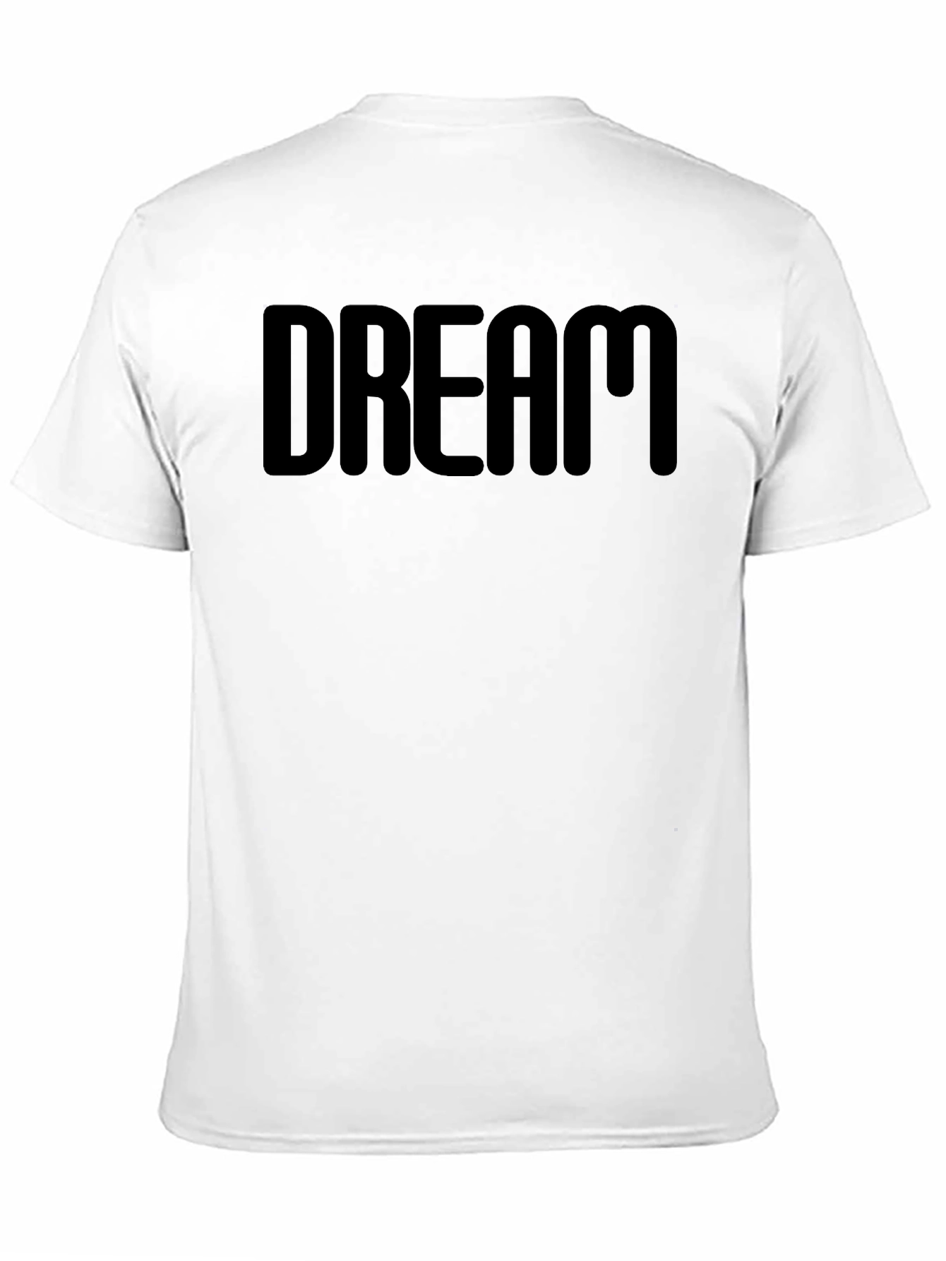 Dream Bold Black T-Shirt - Stylish Comfort