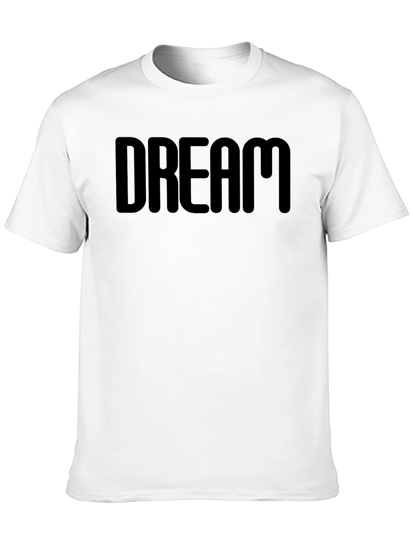 Dream Bold Black T-Shirt - Stylish Comfort