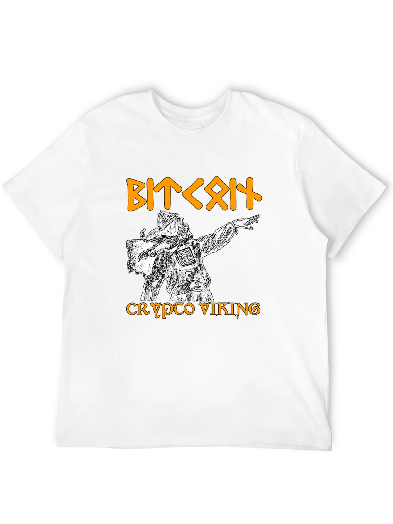 Crypto Viking T-Shirt - Bitcoin Fan Apparel