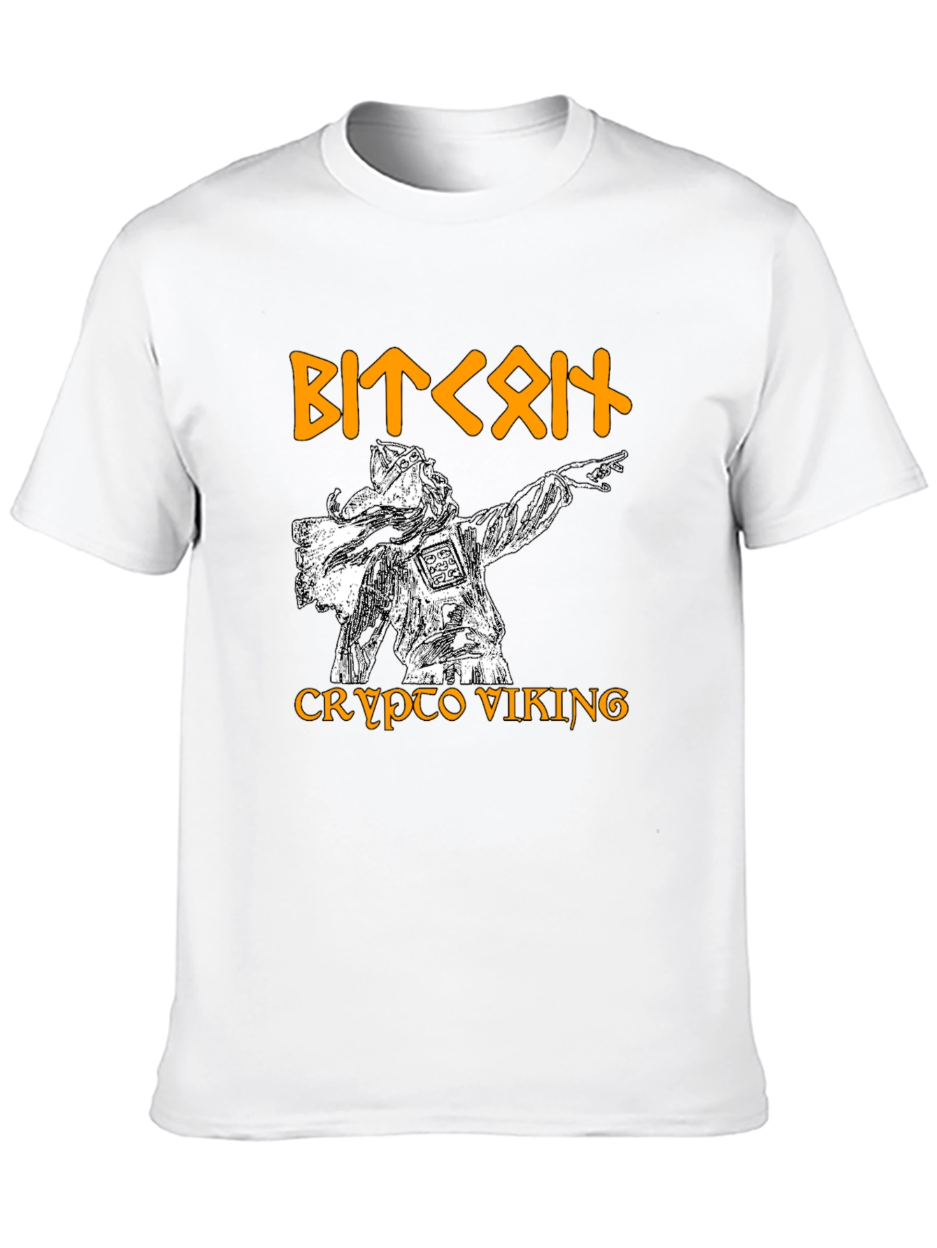 Crypto Viking T-Shirt - Bitcoin Fan Apparel