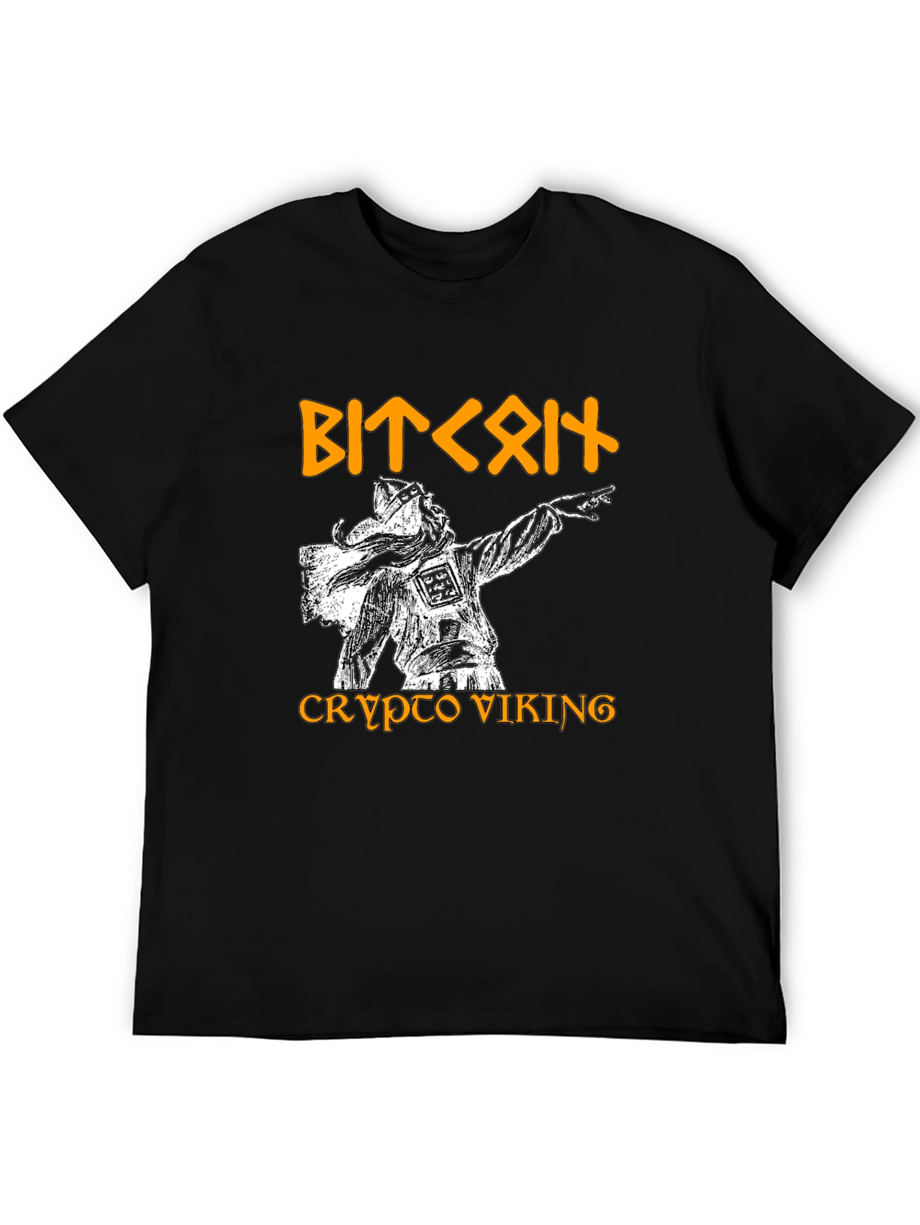 Crypto Viking T-Shirt - Bitcoin Fan Apparel