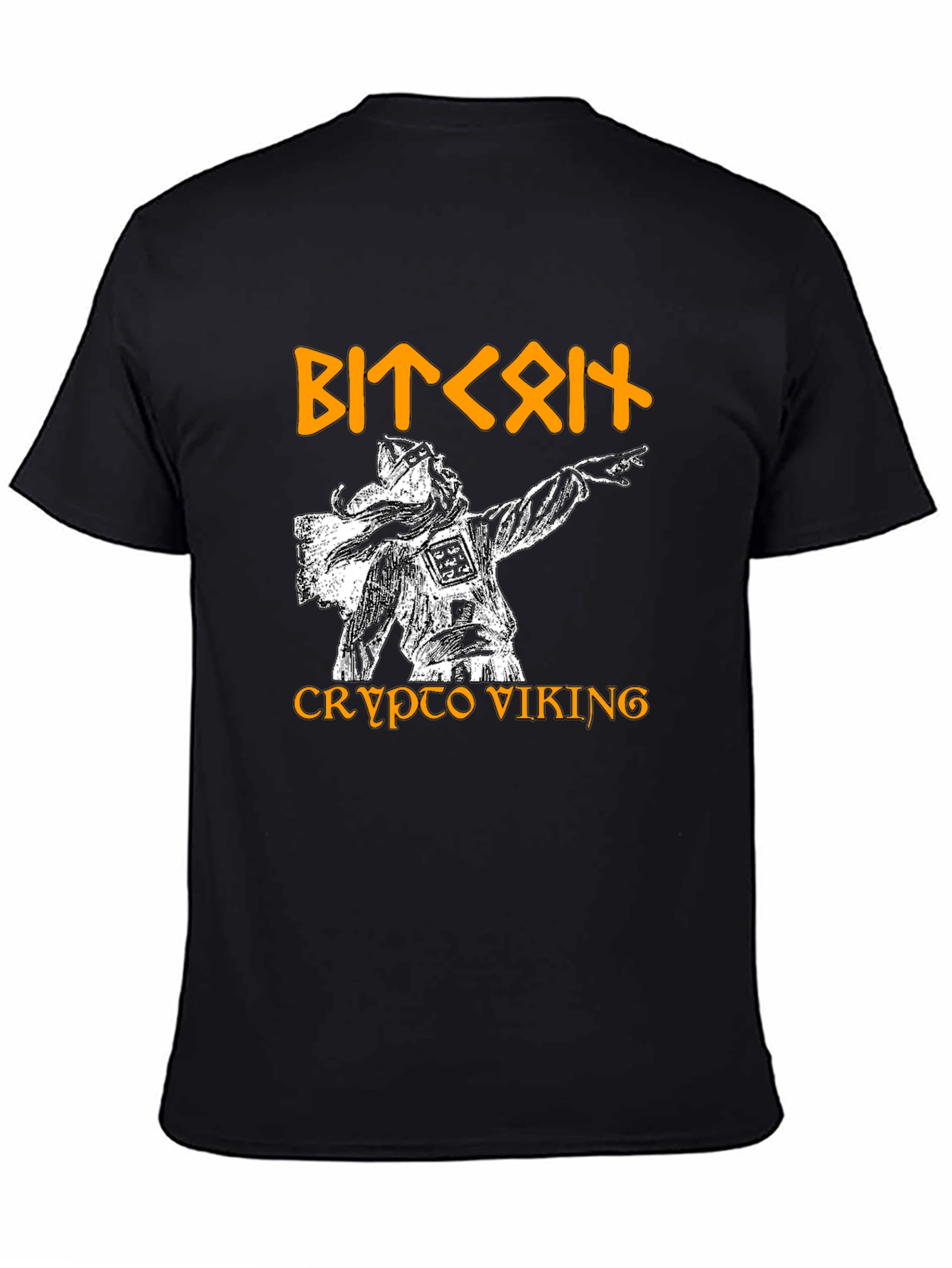 Crypto Viking T-Shirt - Bitcoin Fan Apparel